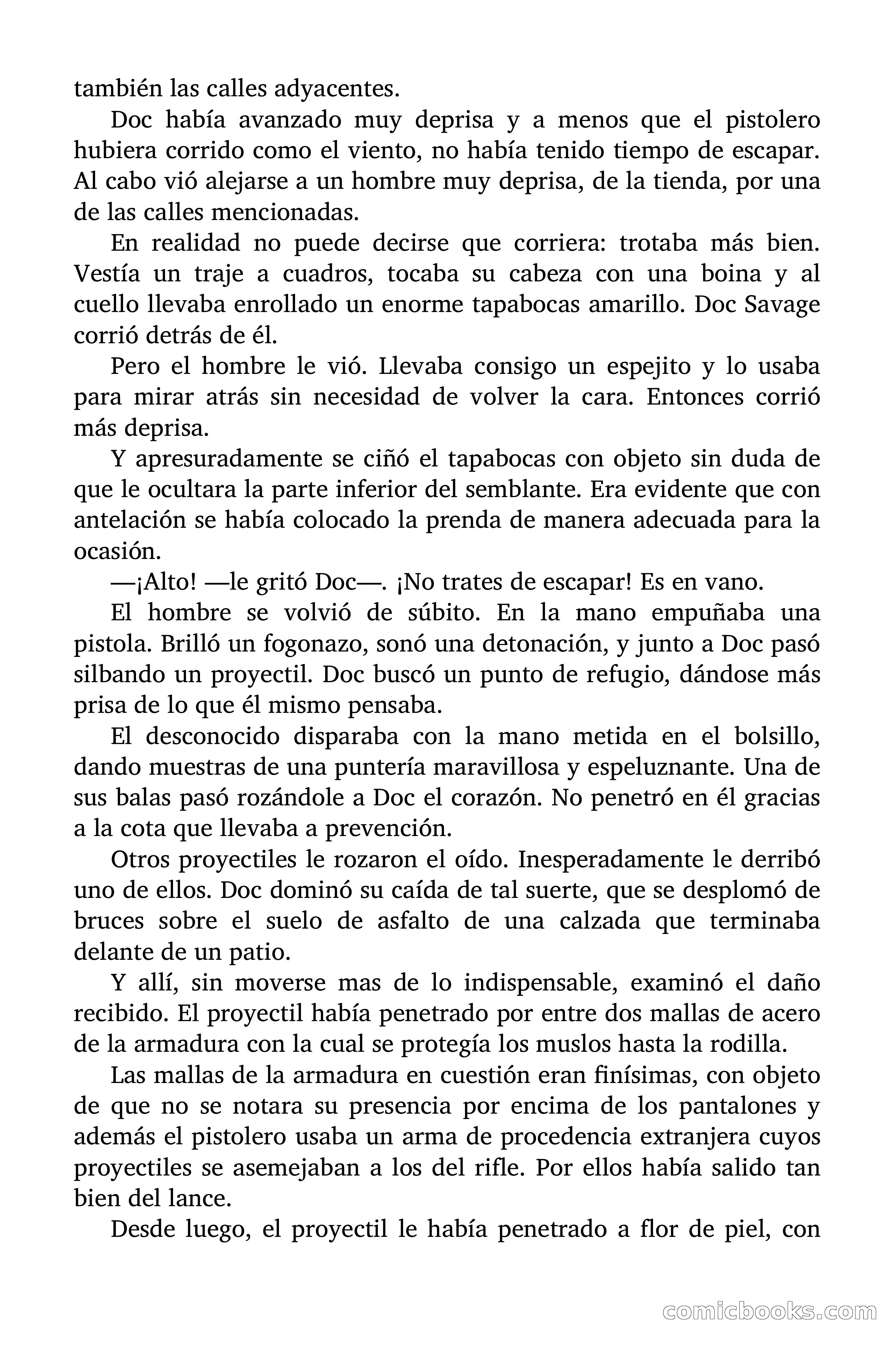 Doc Savage: Peligro Oculto — page 124 of 156