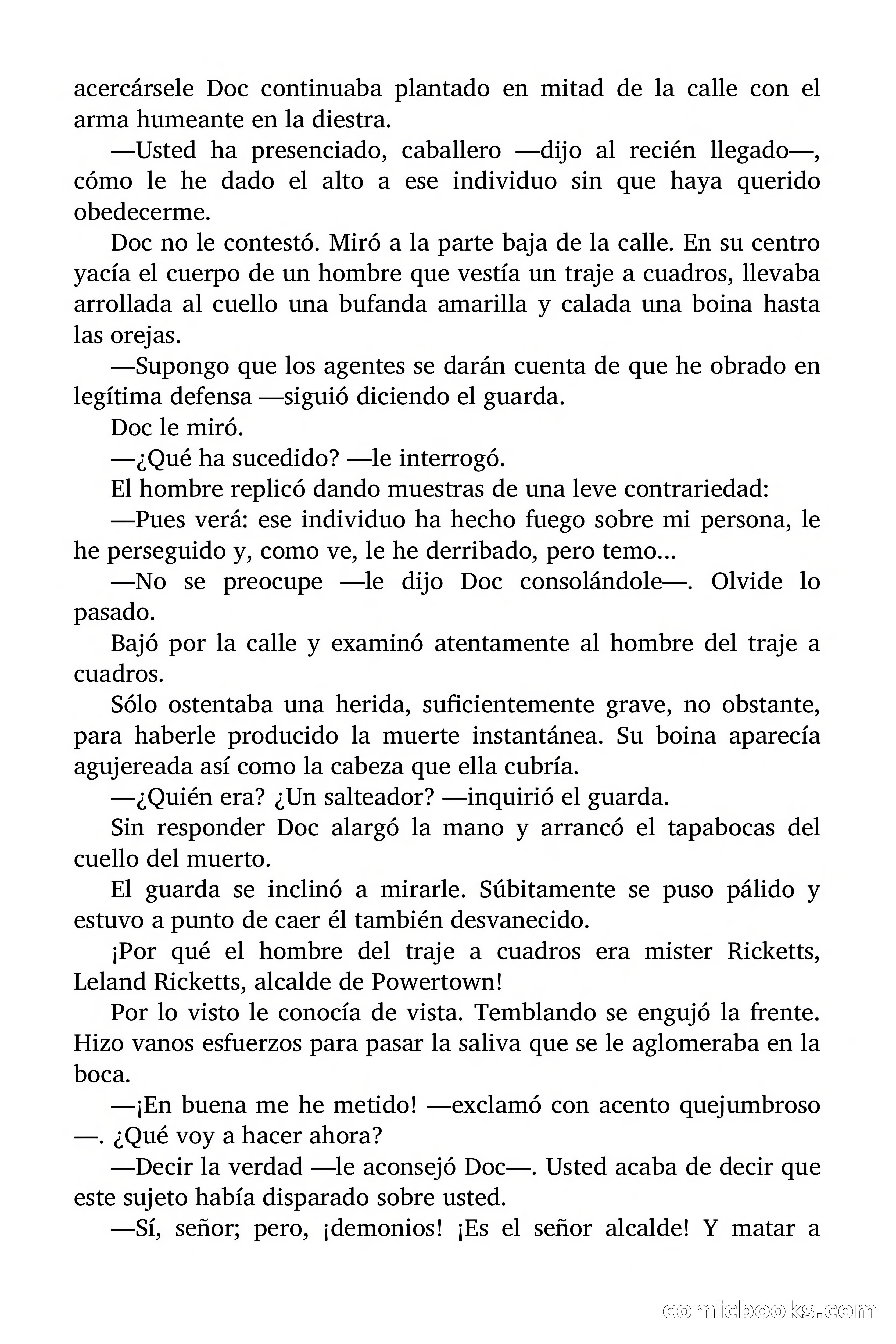 Doc Savage: Peligro Oculto — page 126 of 156