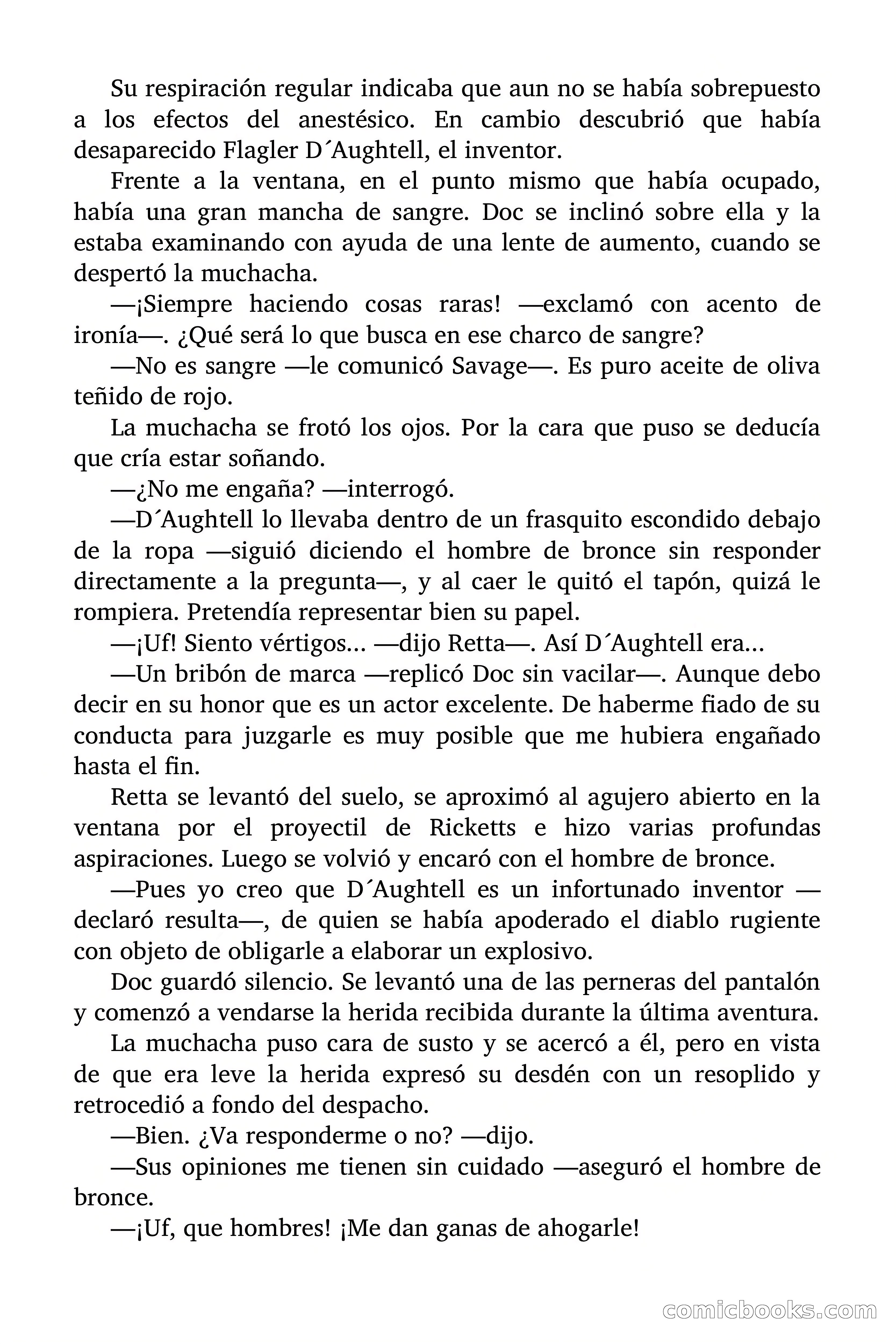 Doc Savage: Peligro Oculto — page 128 of 156