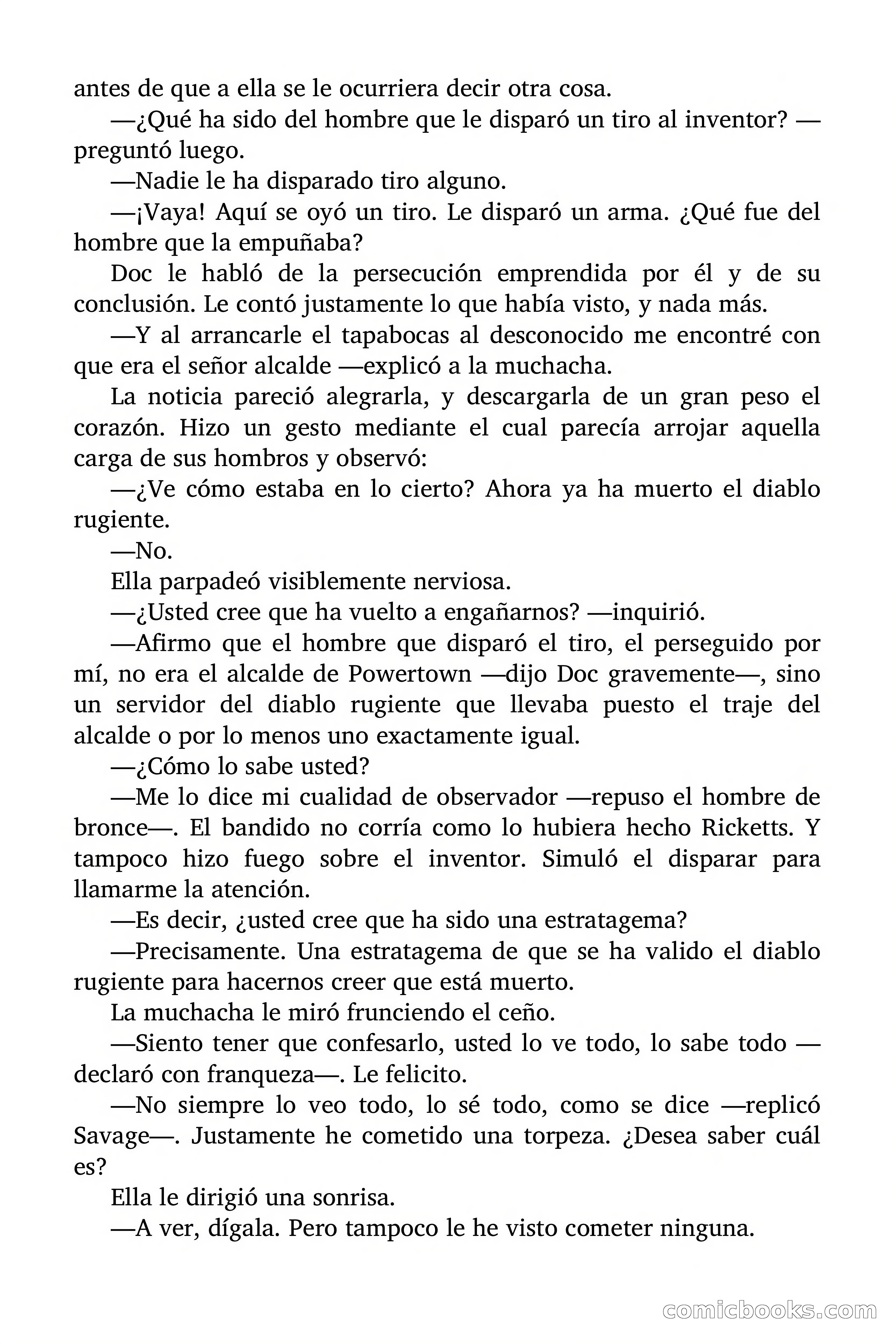 Doc Savage: Peligro Oculto — page 130 of 156