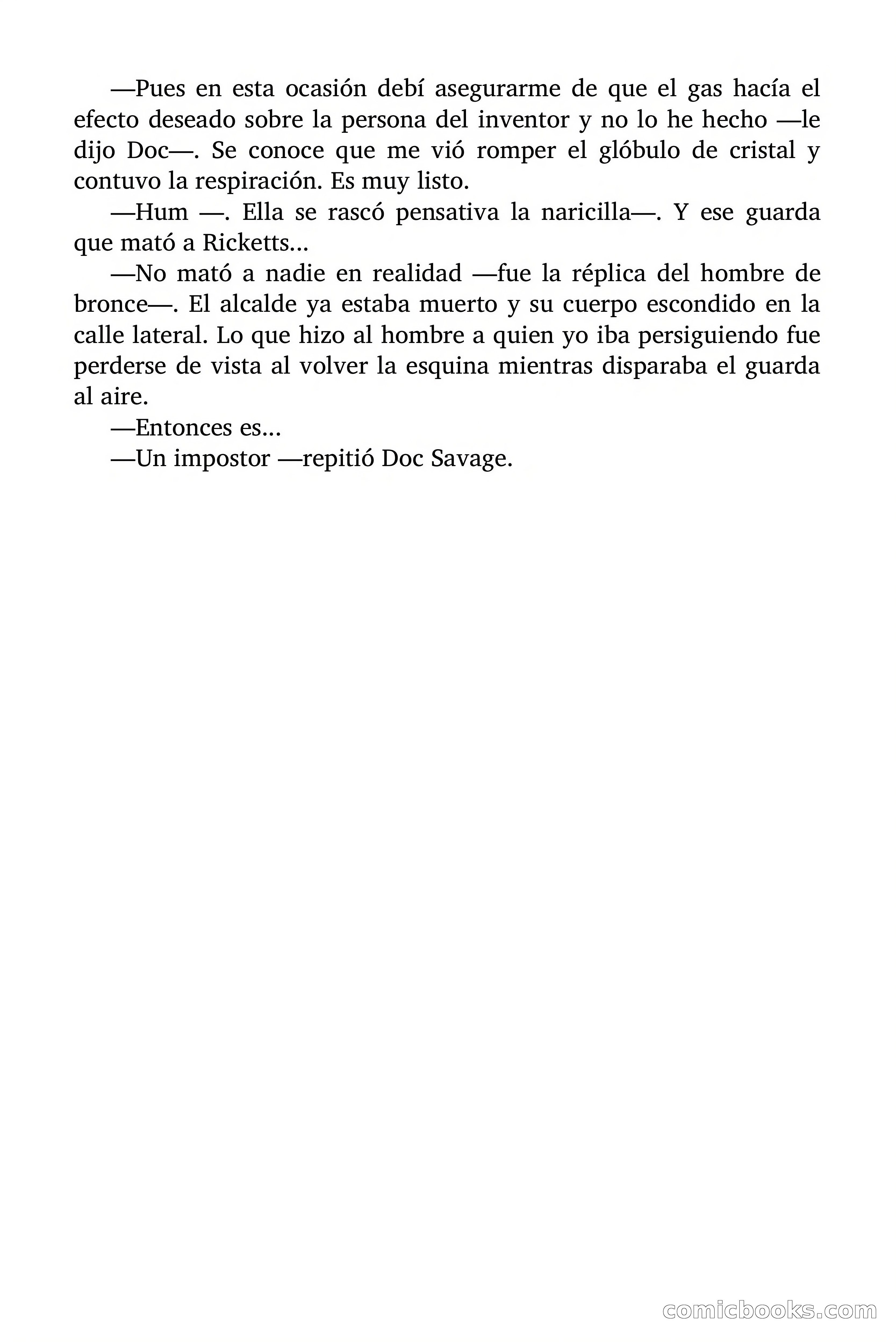 Doc Savage: Peligro Oculto — page 131 of 156