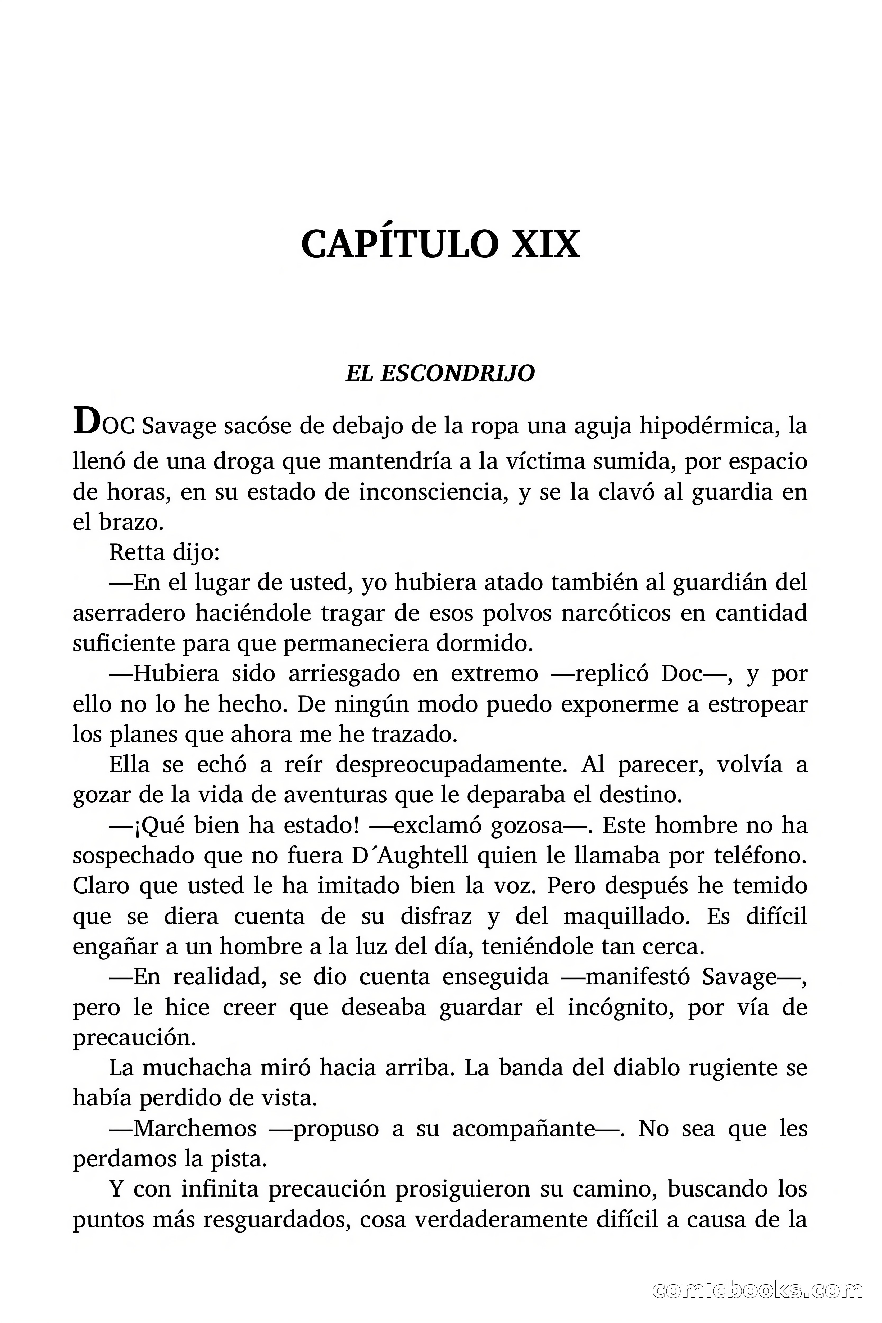 Doc Savage: Peligro Oculto — page 139 of 156