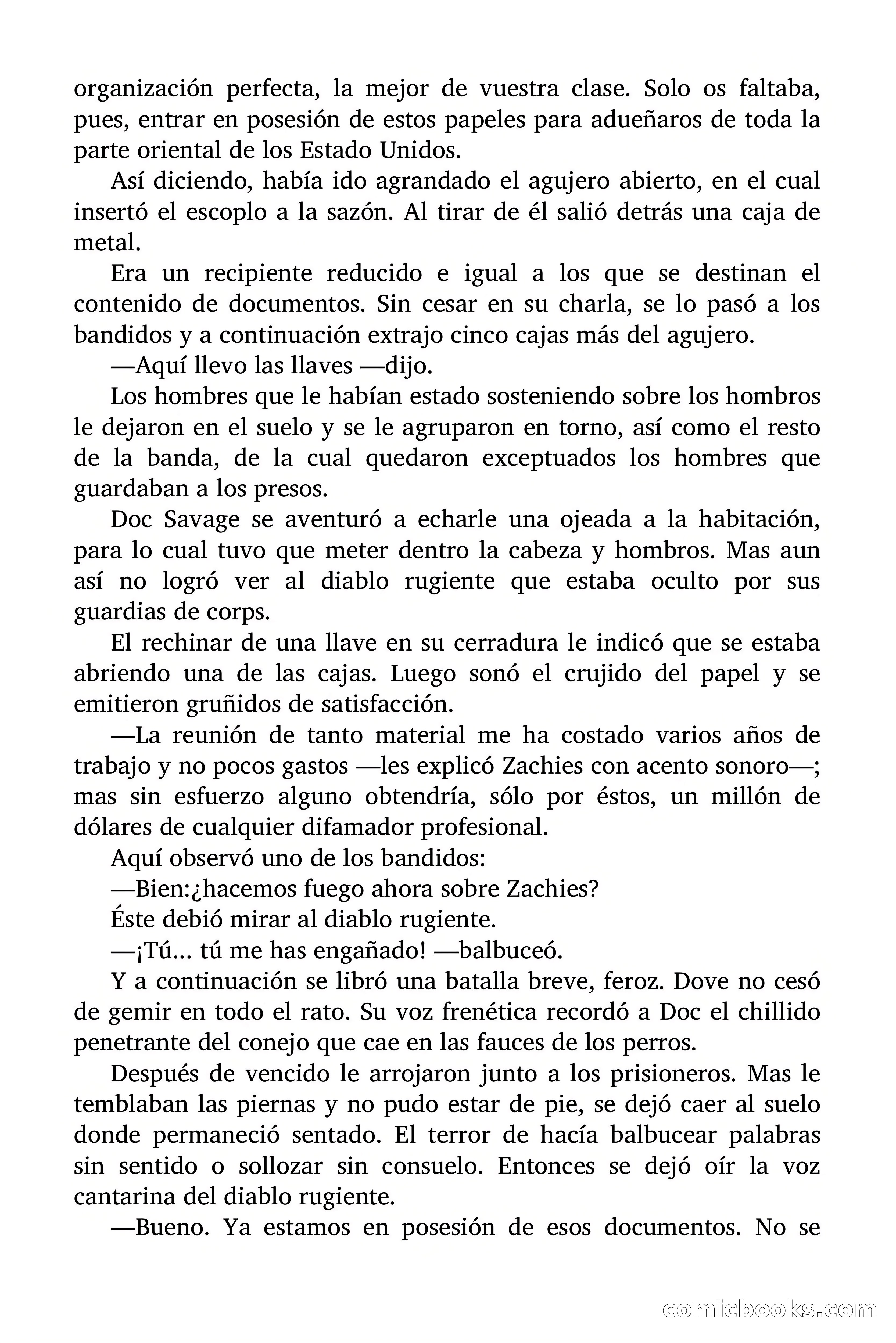 Doc Savage: Peligro Oculto — page 144 of 156
