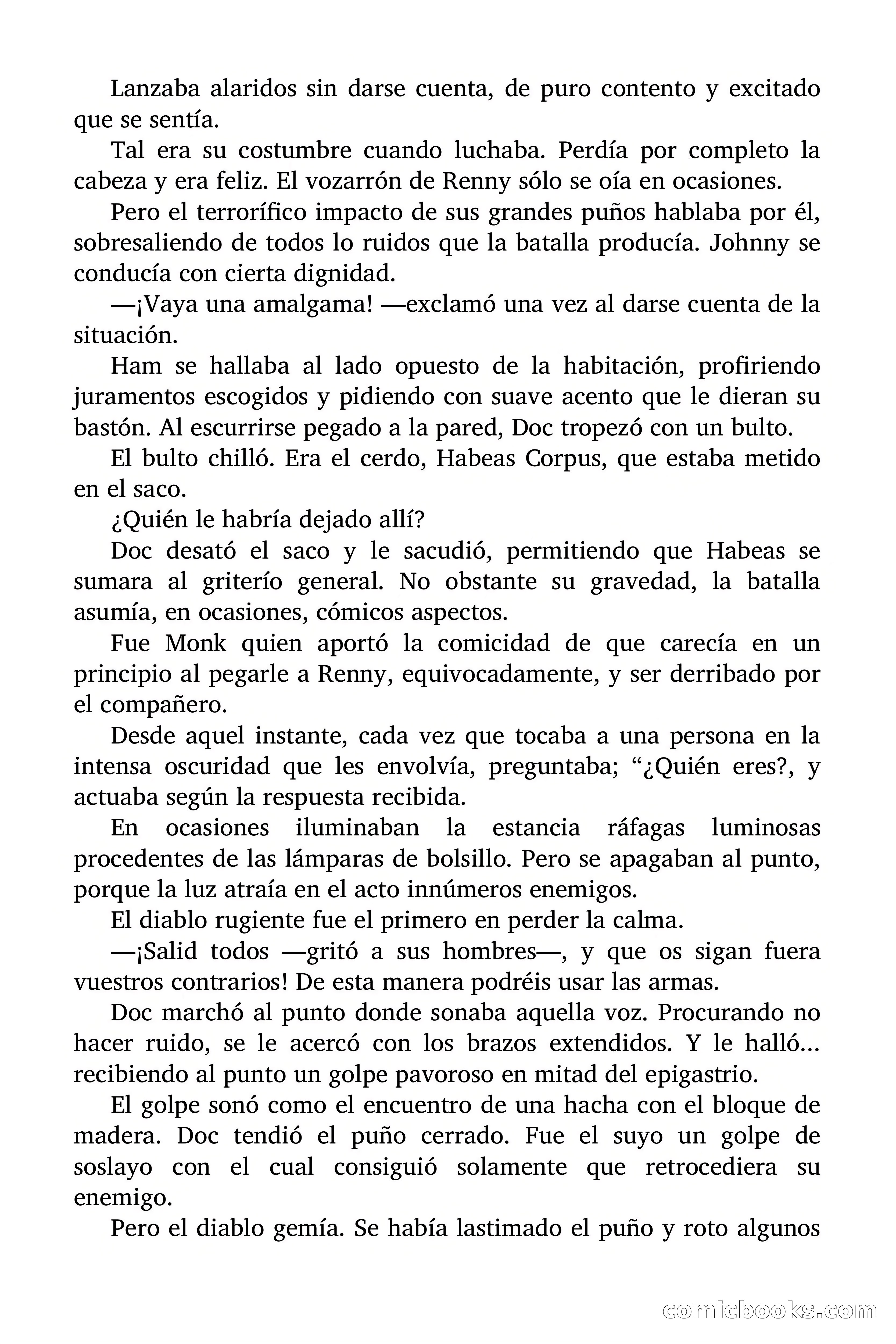 Doc Savage: Peligro Oculto — page 149 of 156