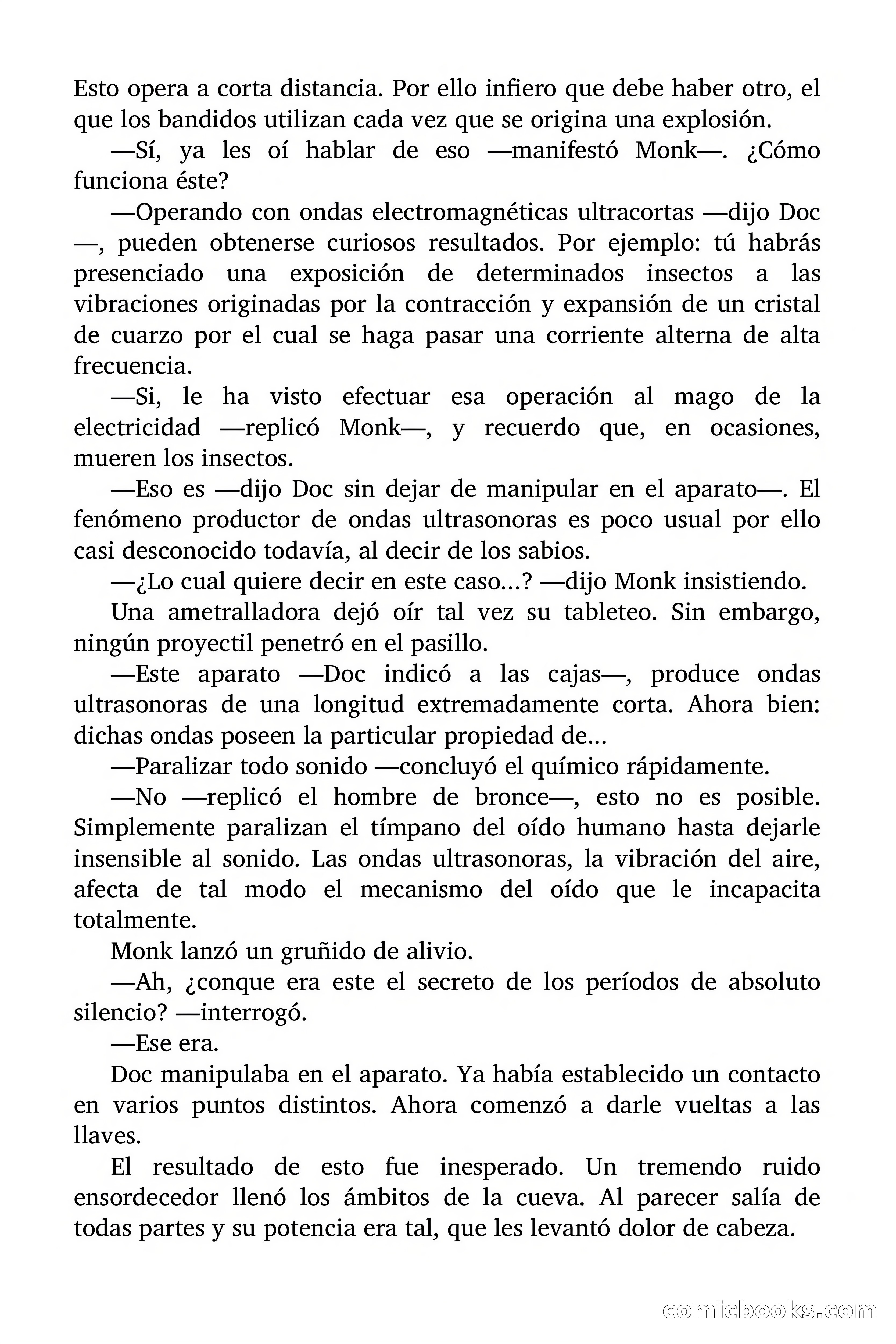 Doc Savage: Peligro Oculto — page 152 of 156