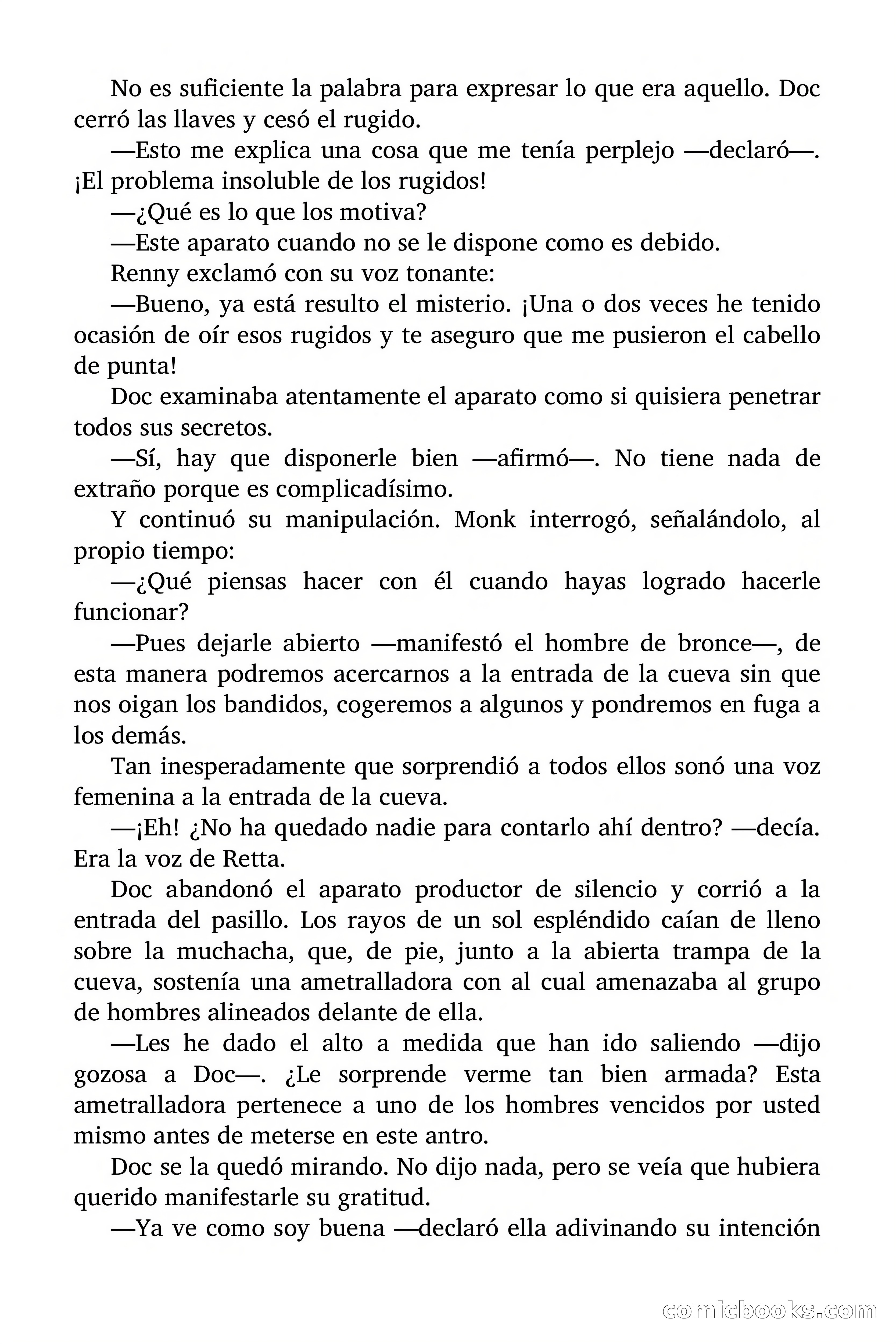 Doc Savage: Peligro Oculto — page 153 of 156