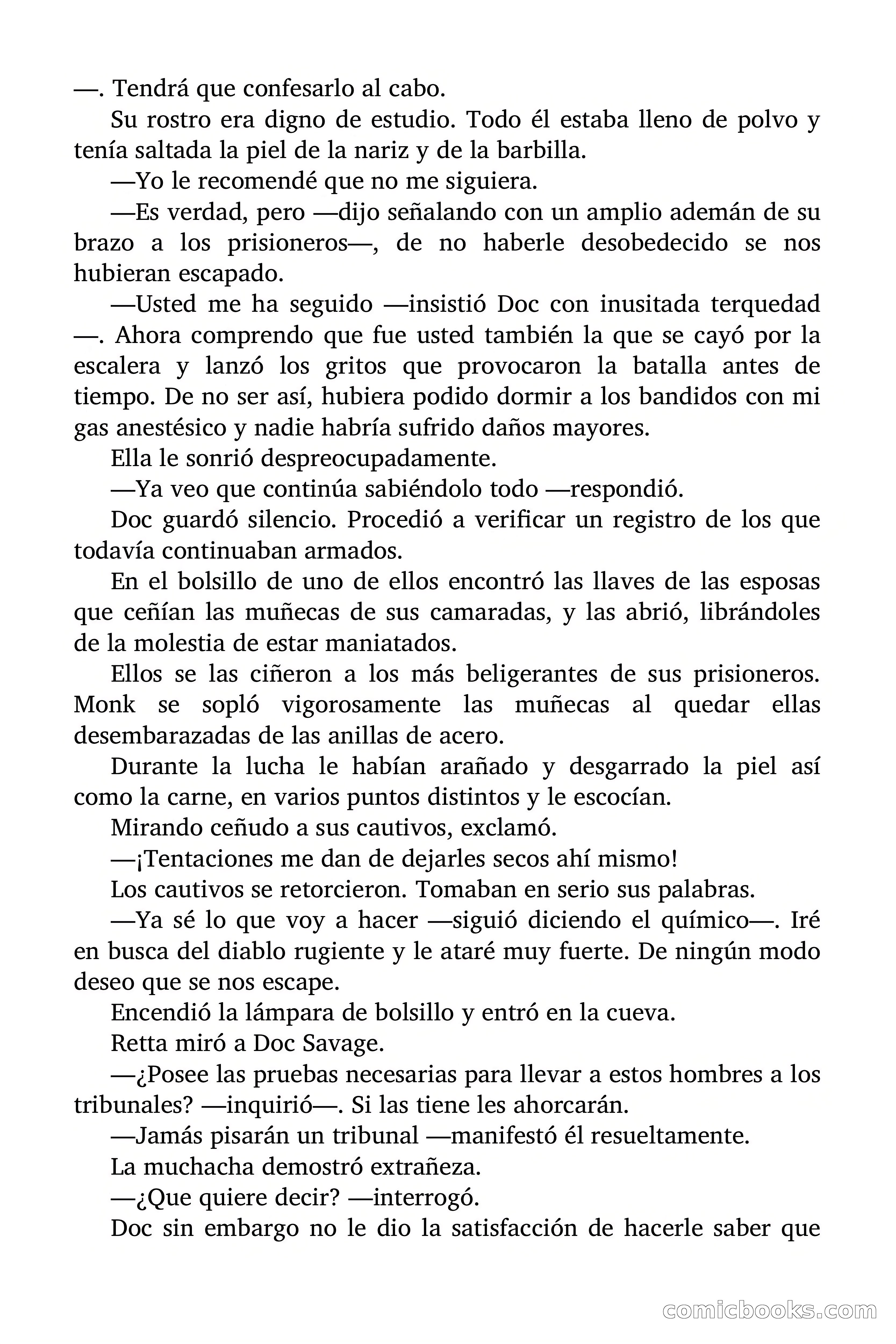 Doc Savage: Peligro Oculto — page 154 of 156