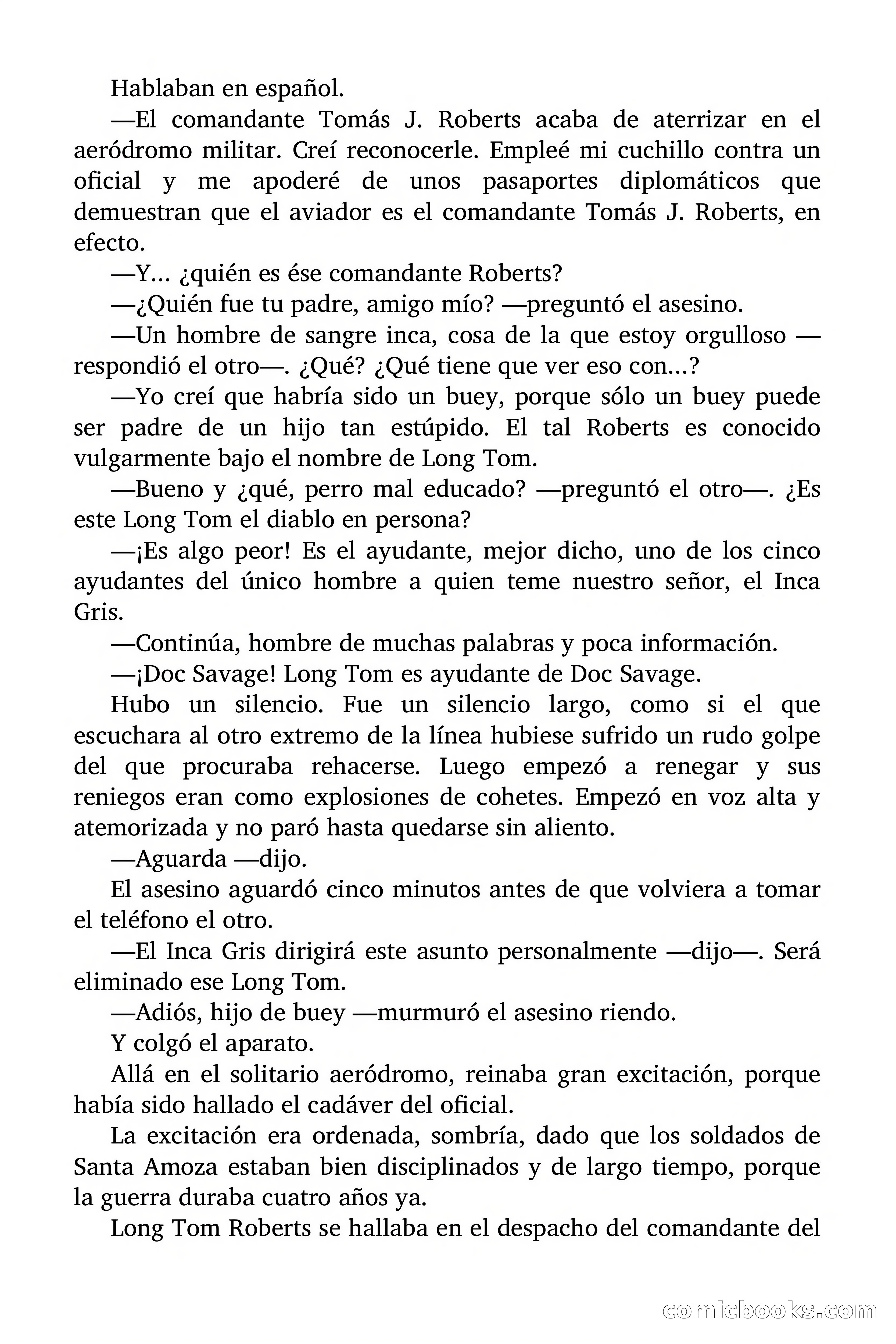 Doc Savage: El Inca Gris — page 6 of 154