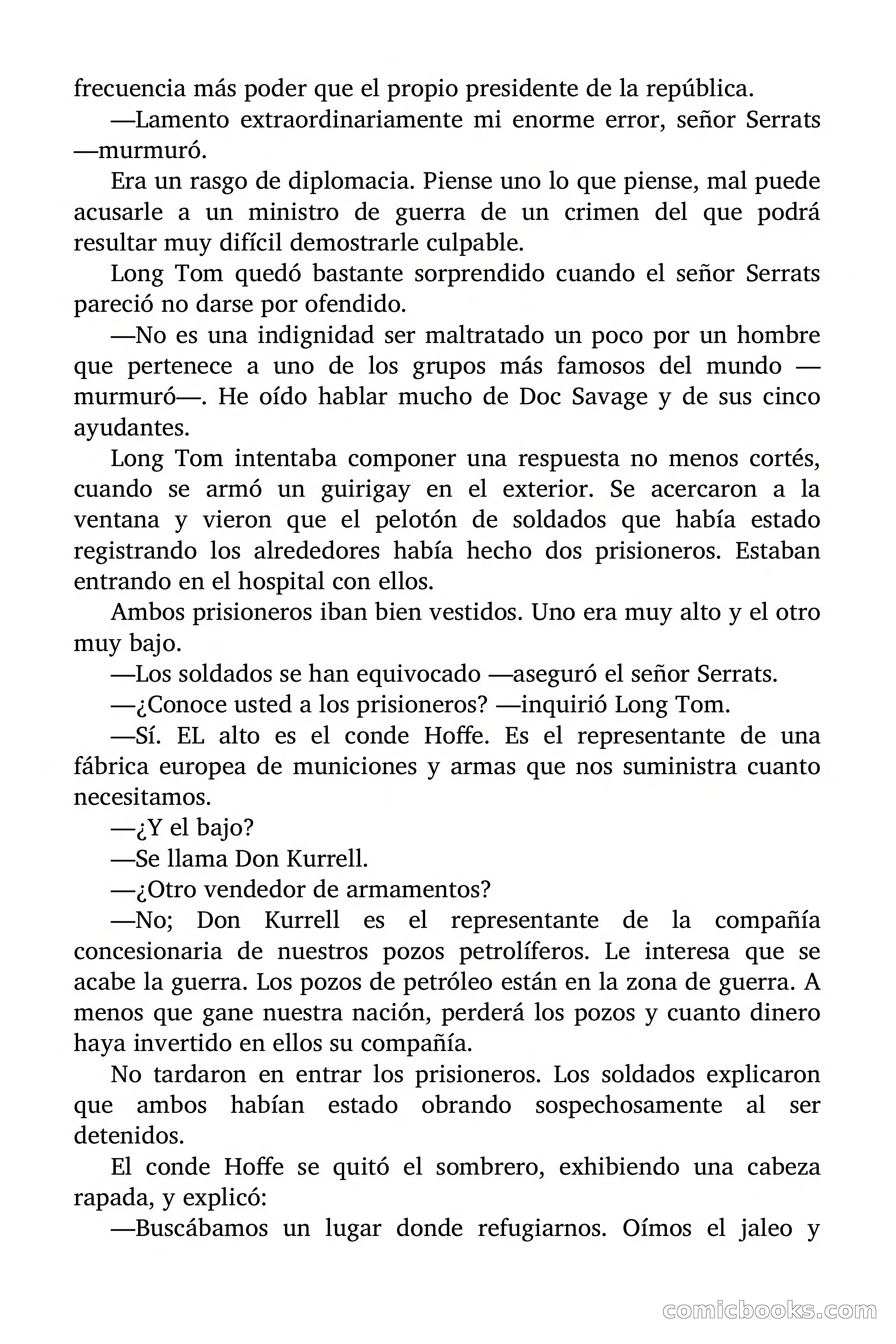 Doc Savage: El Inca Gris — page 18 of 154