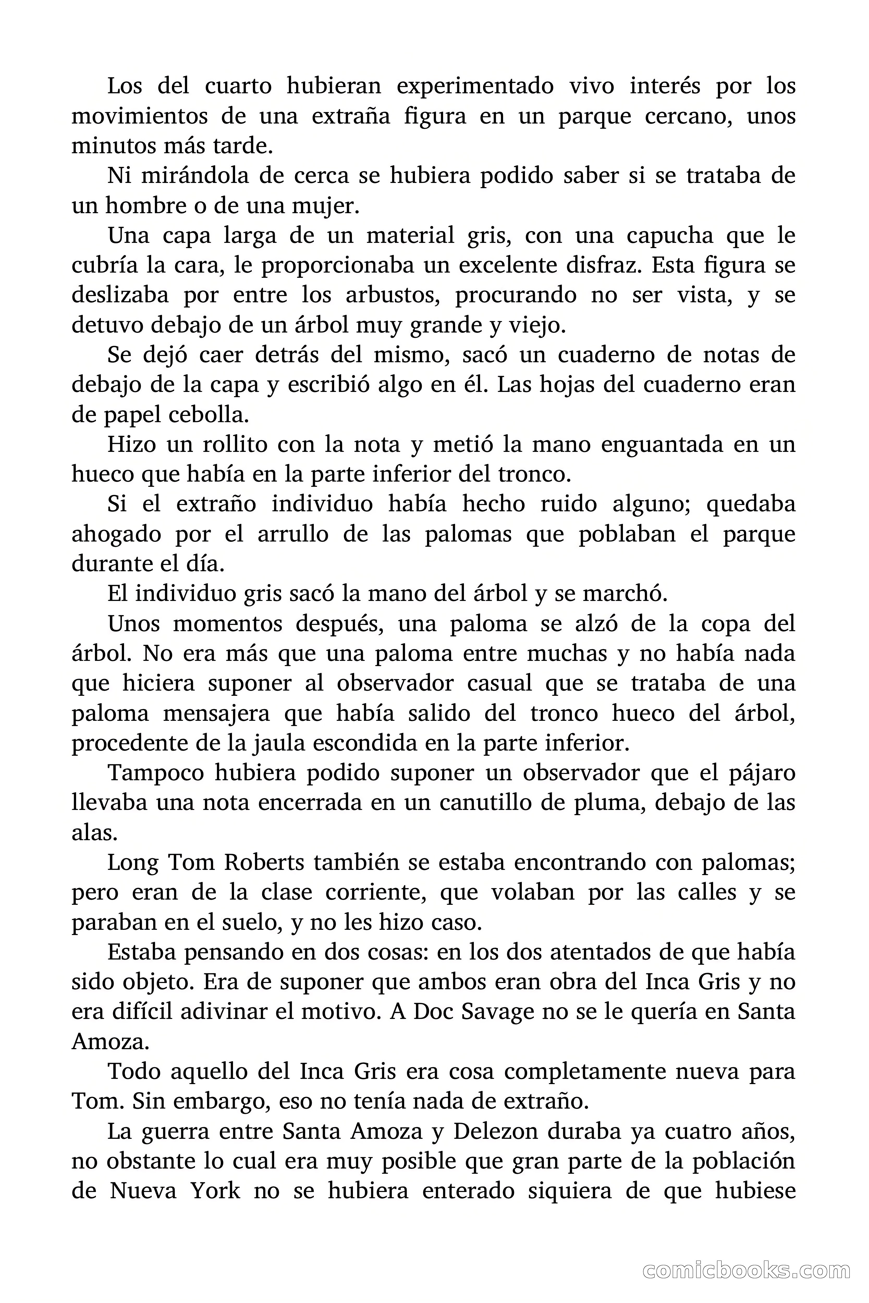 Doc Savage: El Inca Gris — page 20 of 154