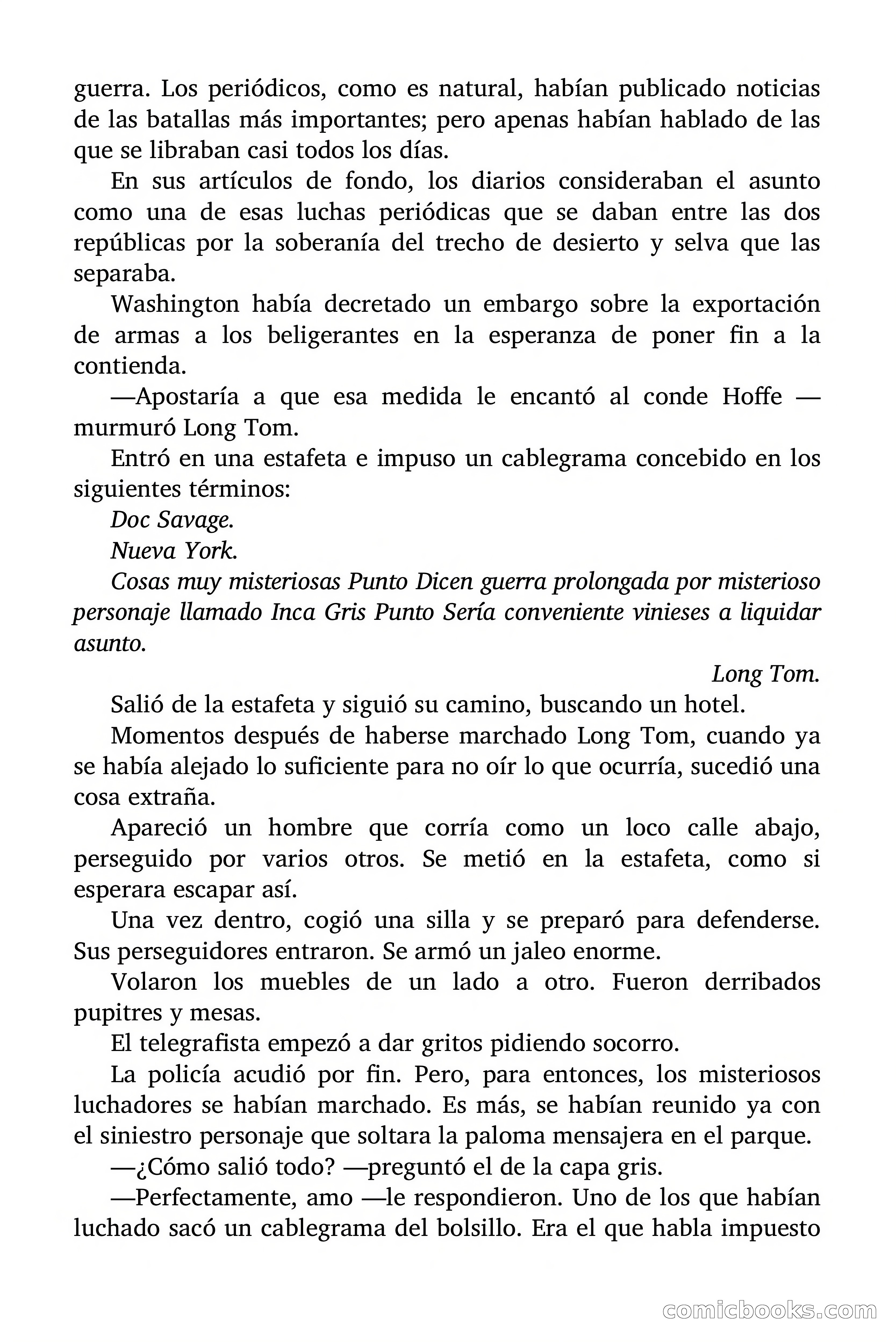 Doc Savage: El Inca Gris — page 21 of 154