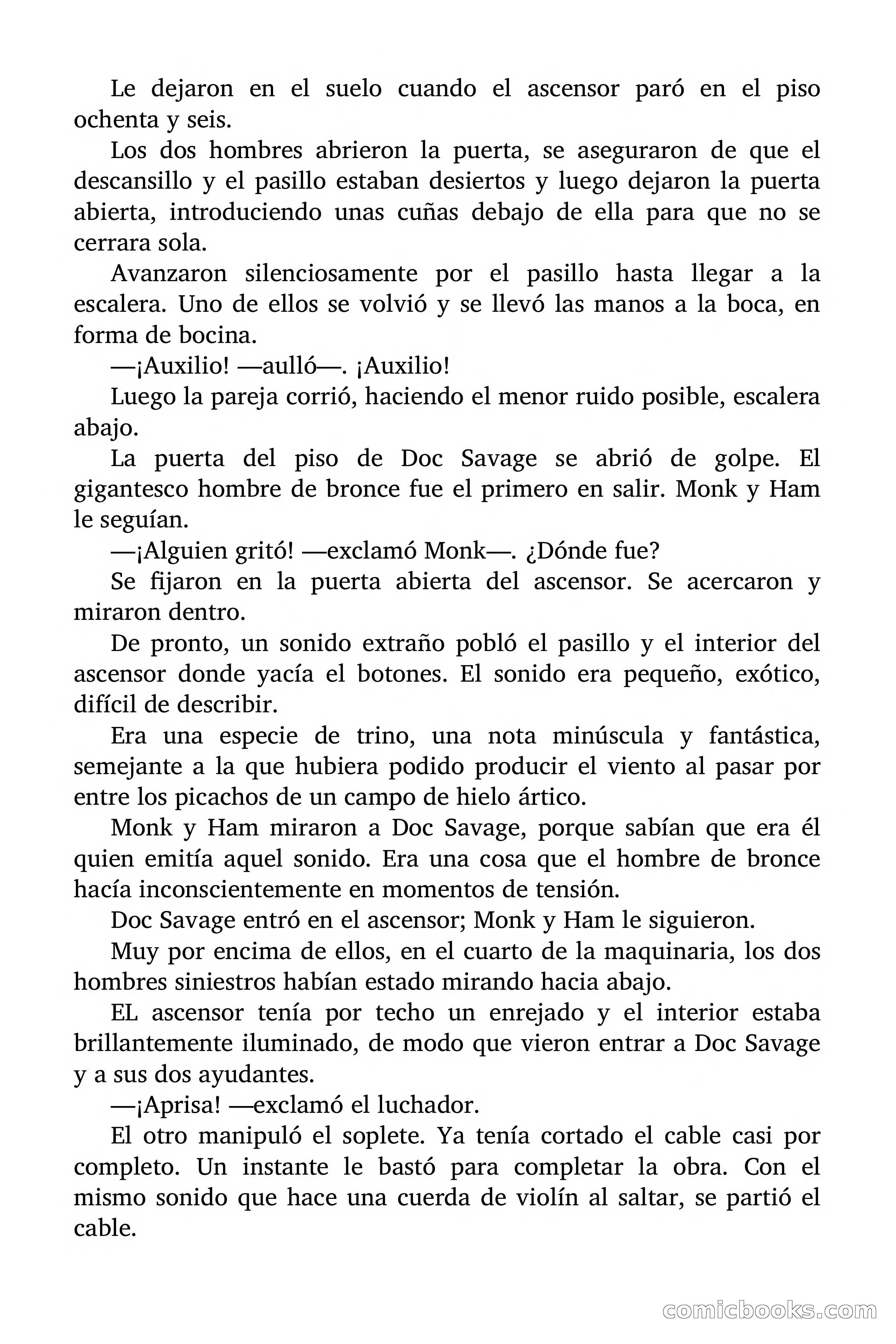 Doc Savage: El Inca Gris — page 29 of 154