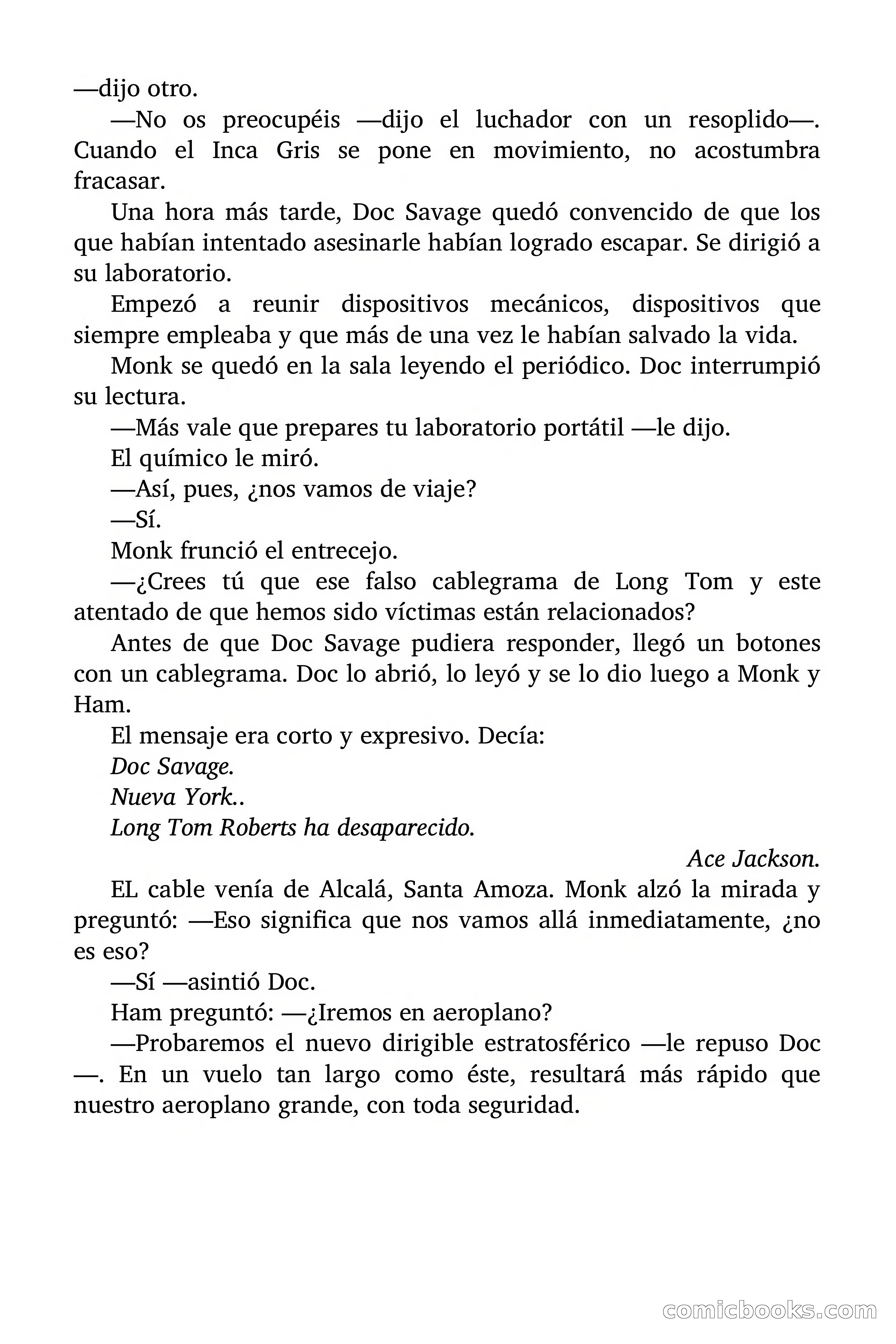 Doc Savage: El Inca Gris — page 32 of 154