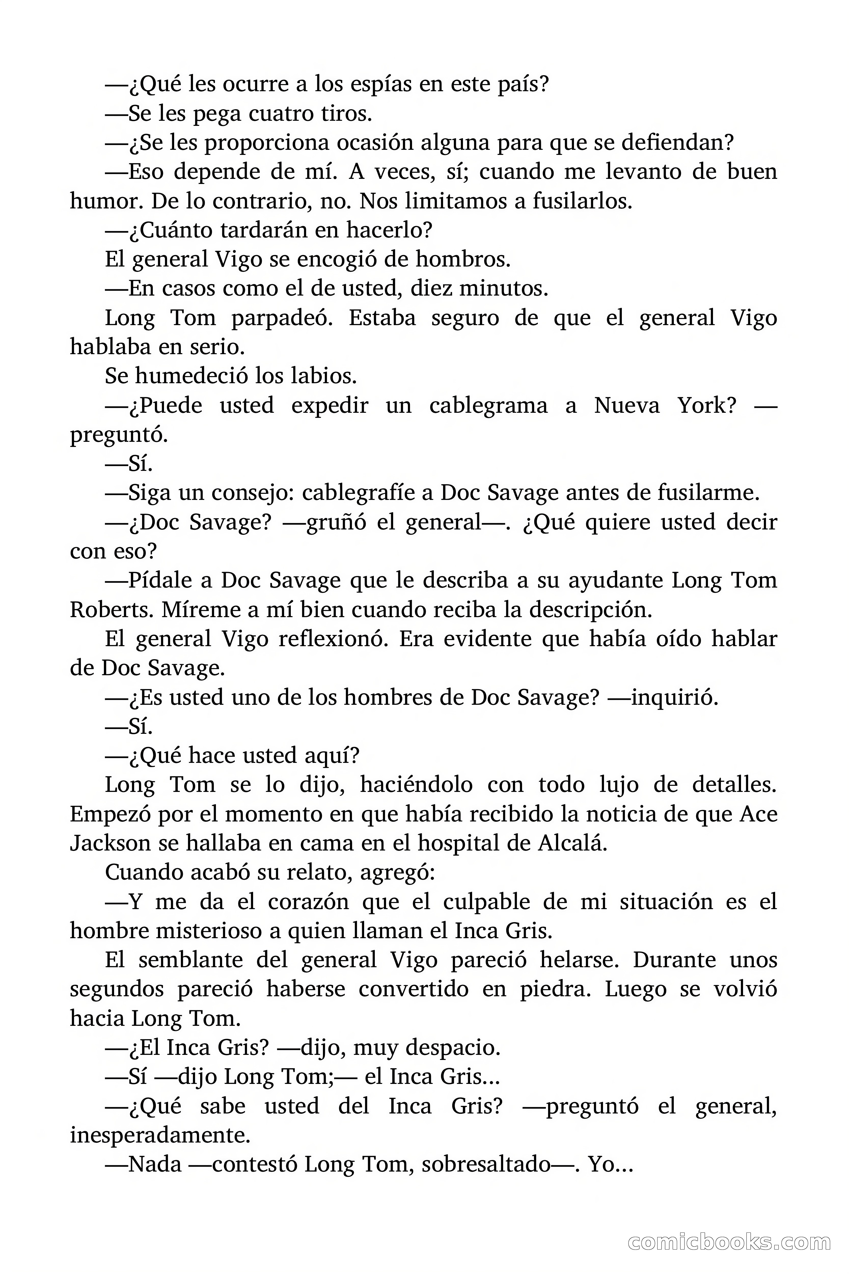 Doc Savage: El Inca Gris — page 37 of 154
