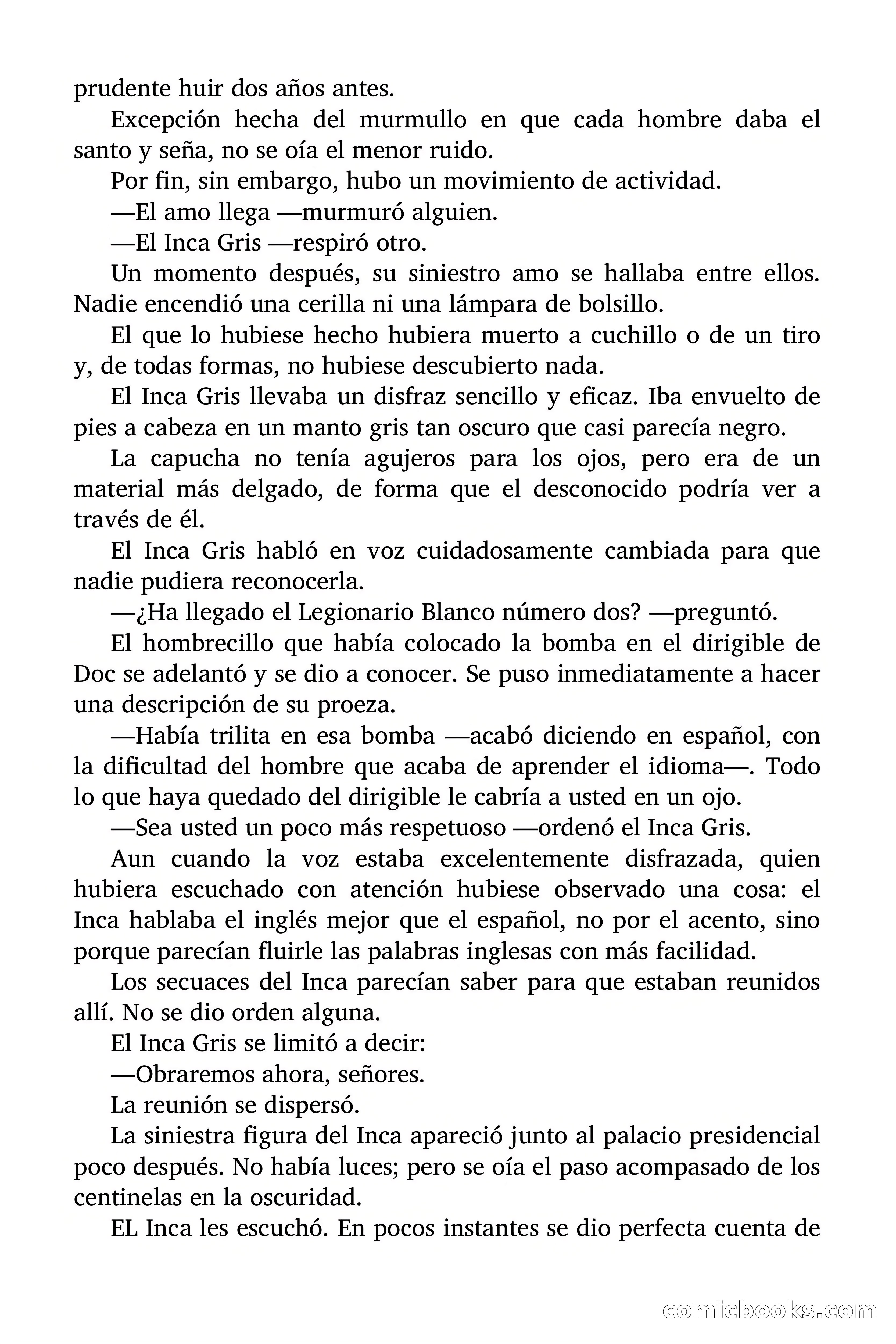 Doc Savage: El Inca Gris — page 52 of 154