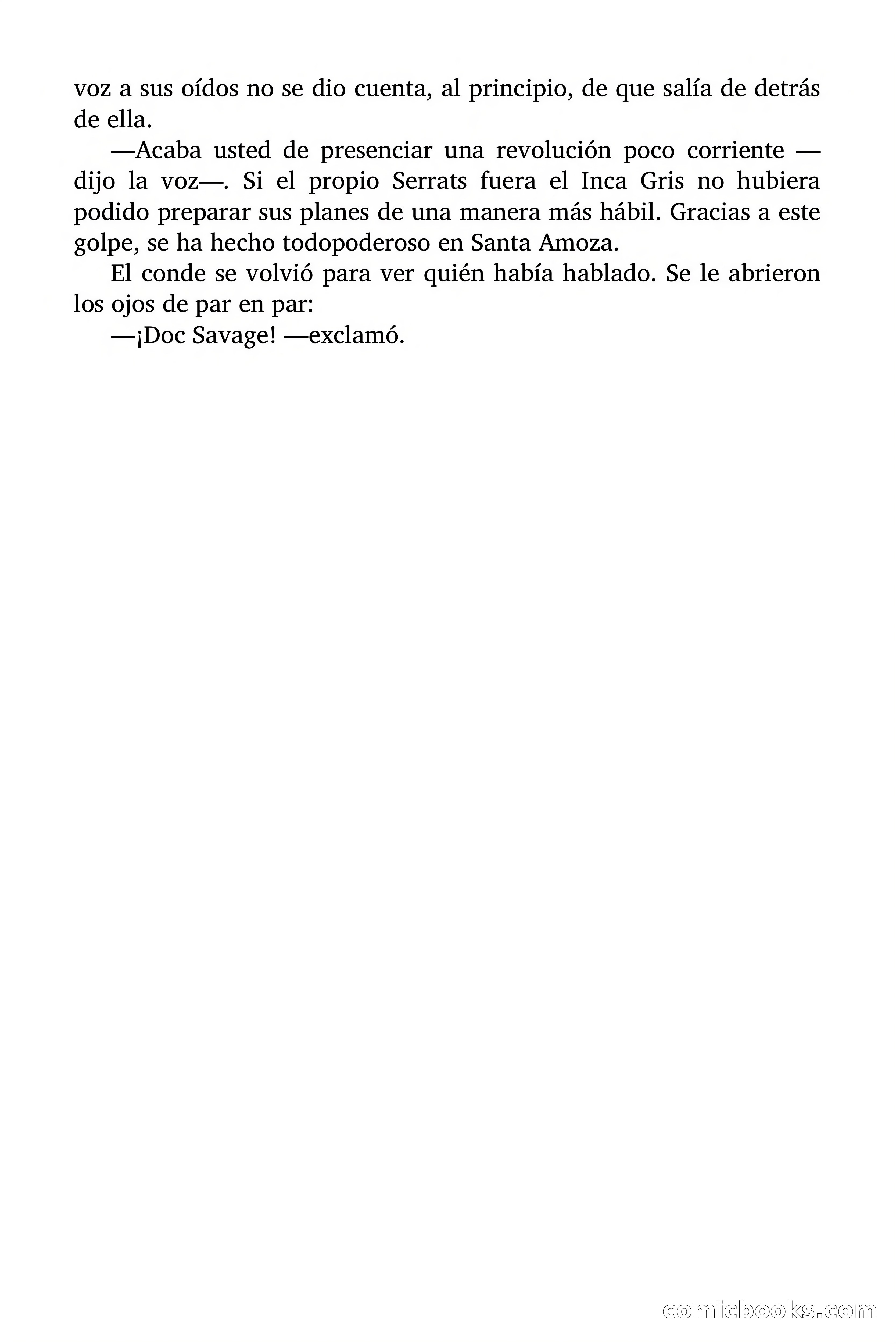Doc Savage: El Inca Gris — page 59 of 154