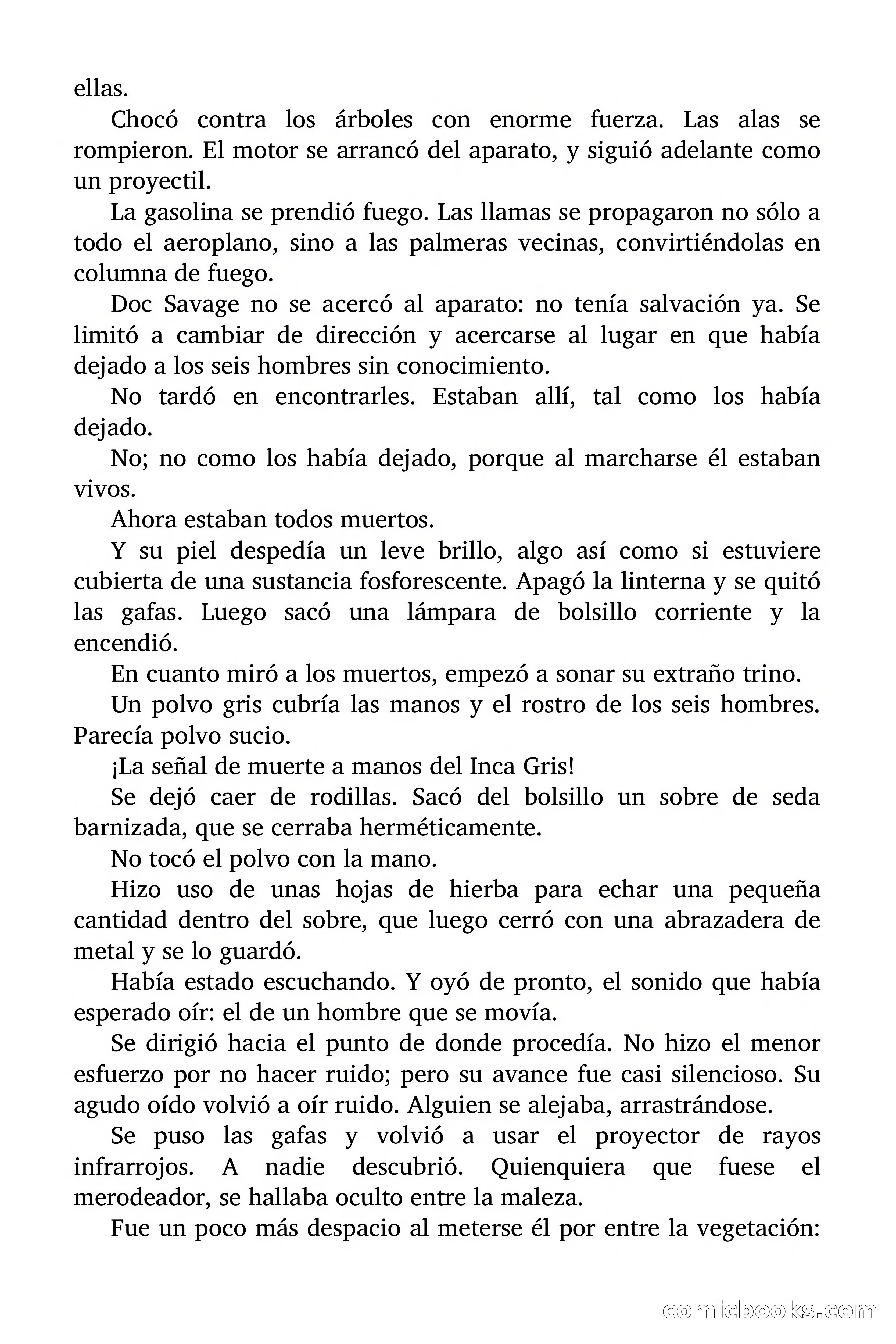 Doc Savage: El Inca Gris — page 65 of 154
