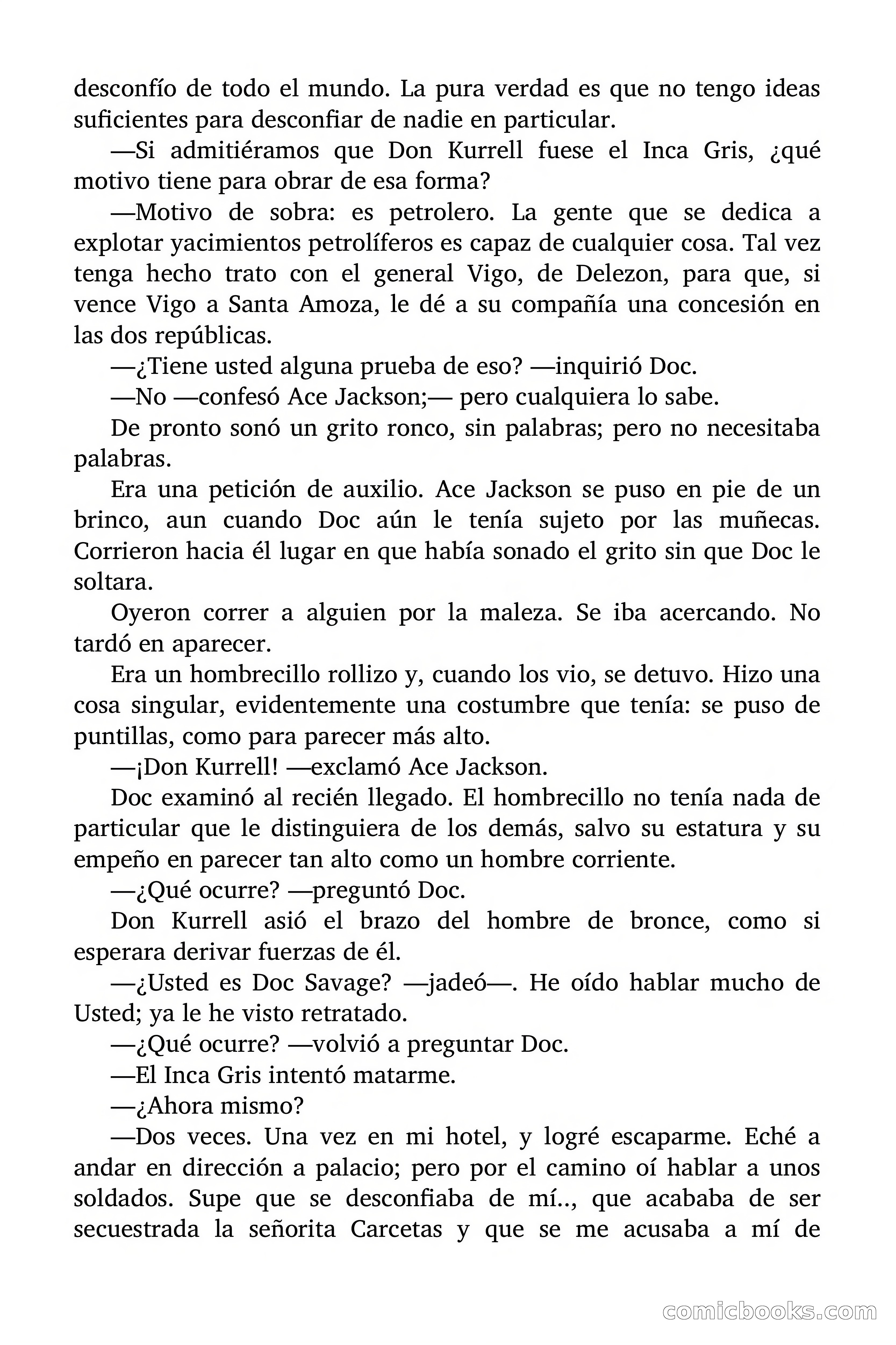 Doc Savage: El Inca Gris — page 68 of 154