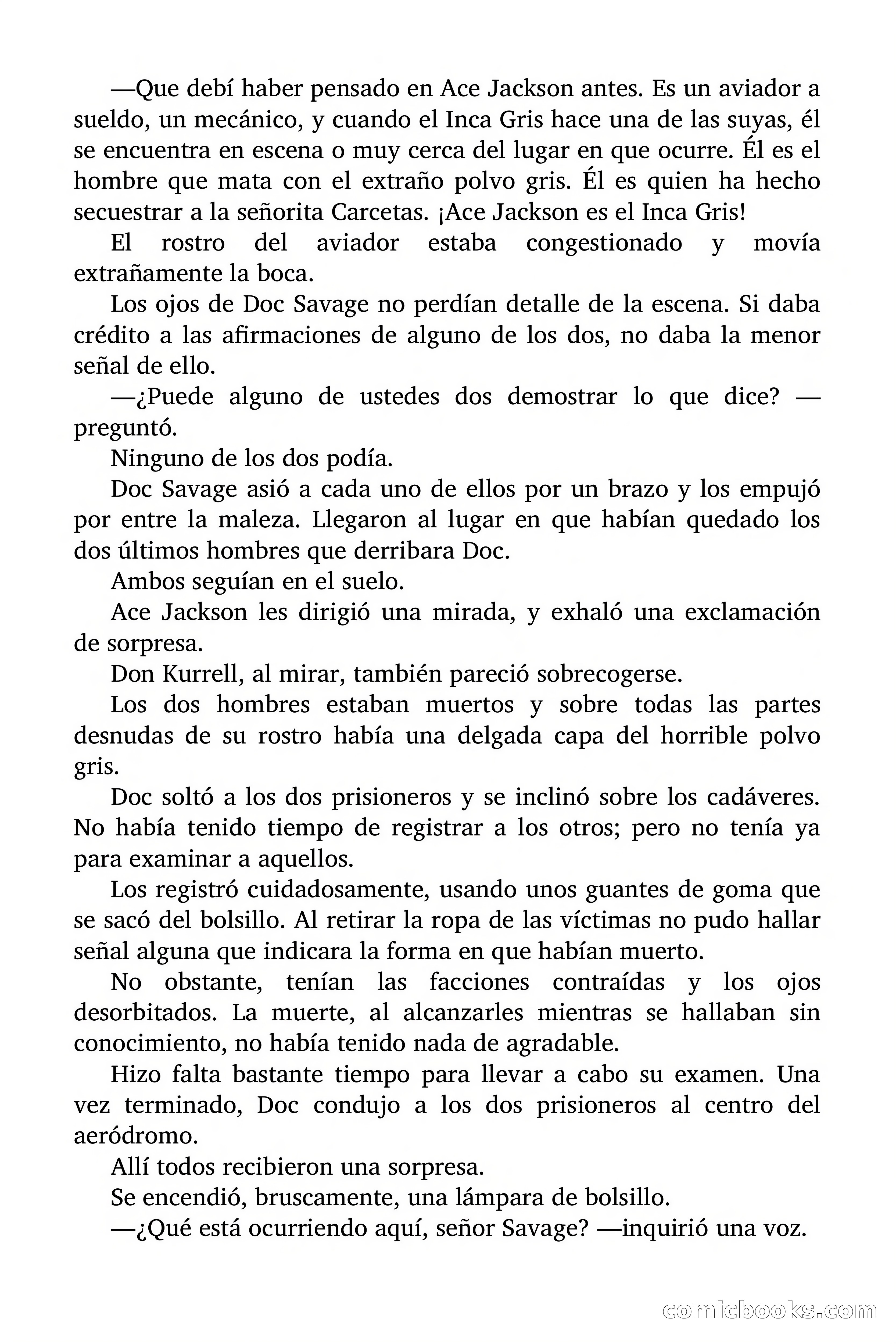 Doc Savage: El Inca Gris — page 70 of 154