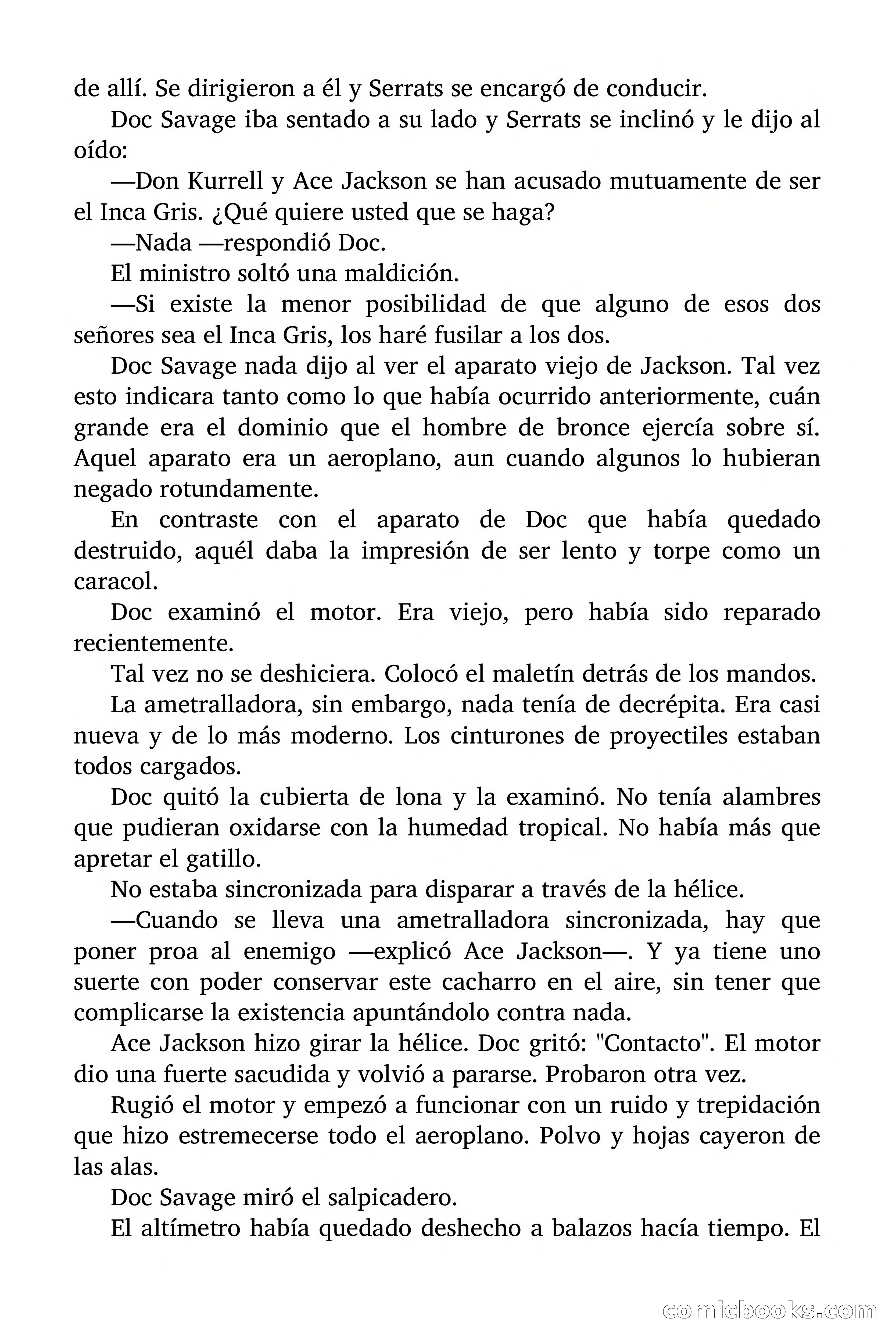 Doc Savage: El Inca Gris — page 72 of 154
