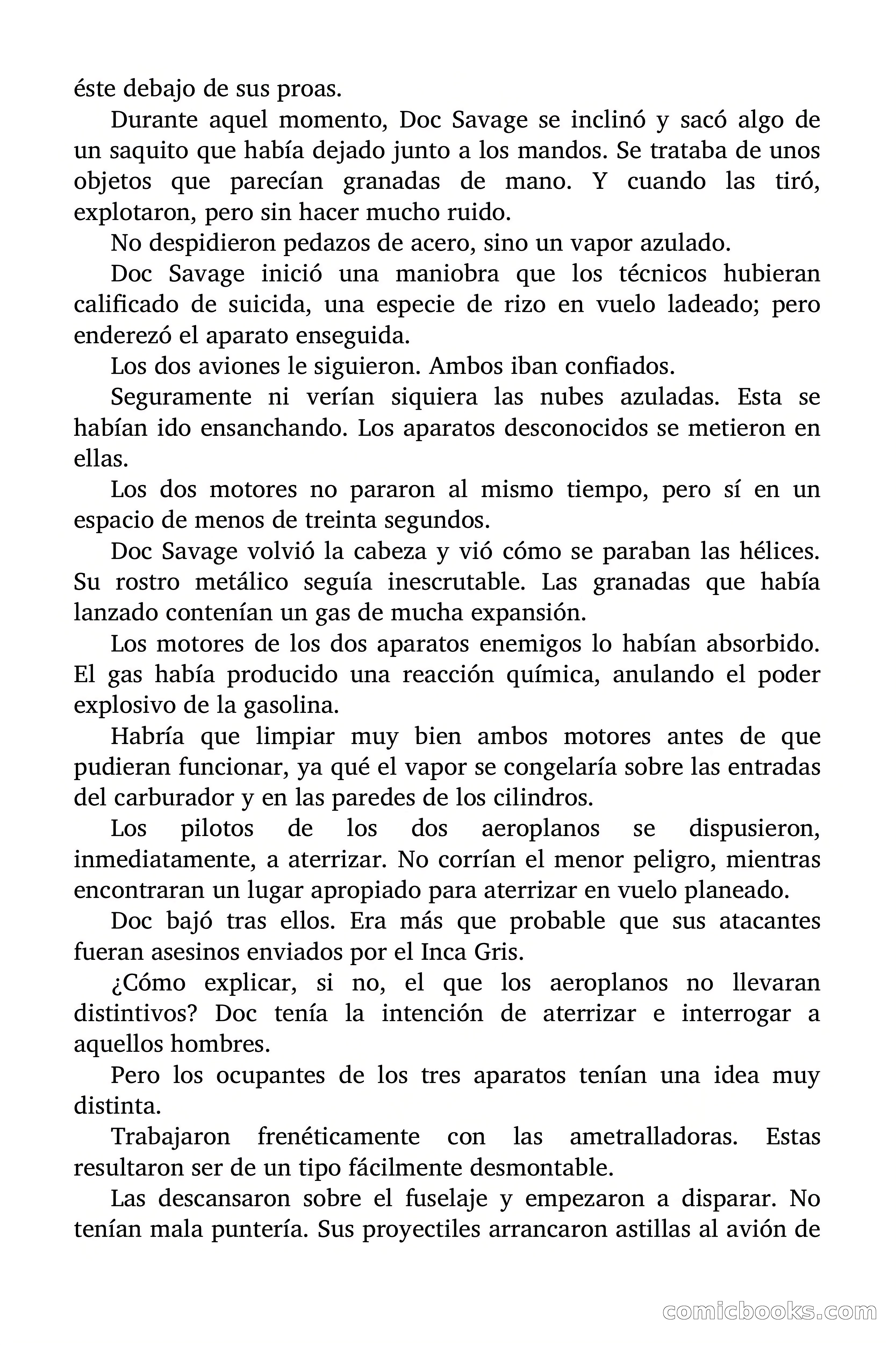 Doc Savage: El Inca Gris — page 76 of 154