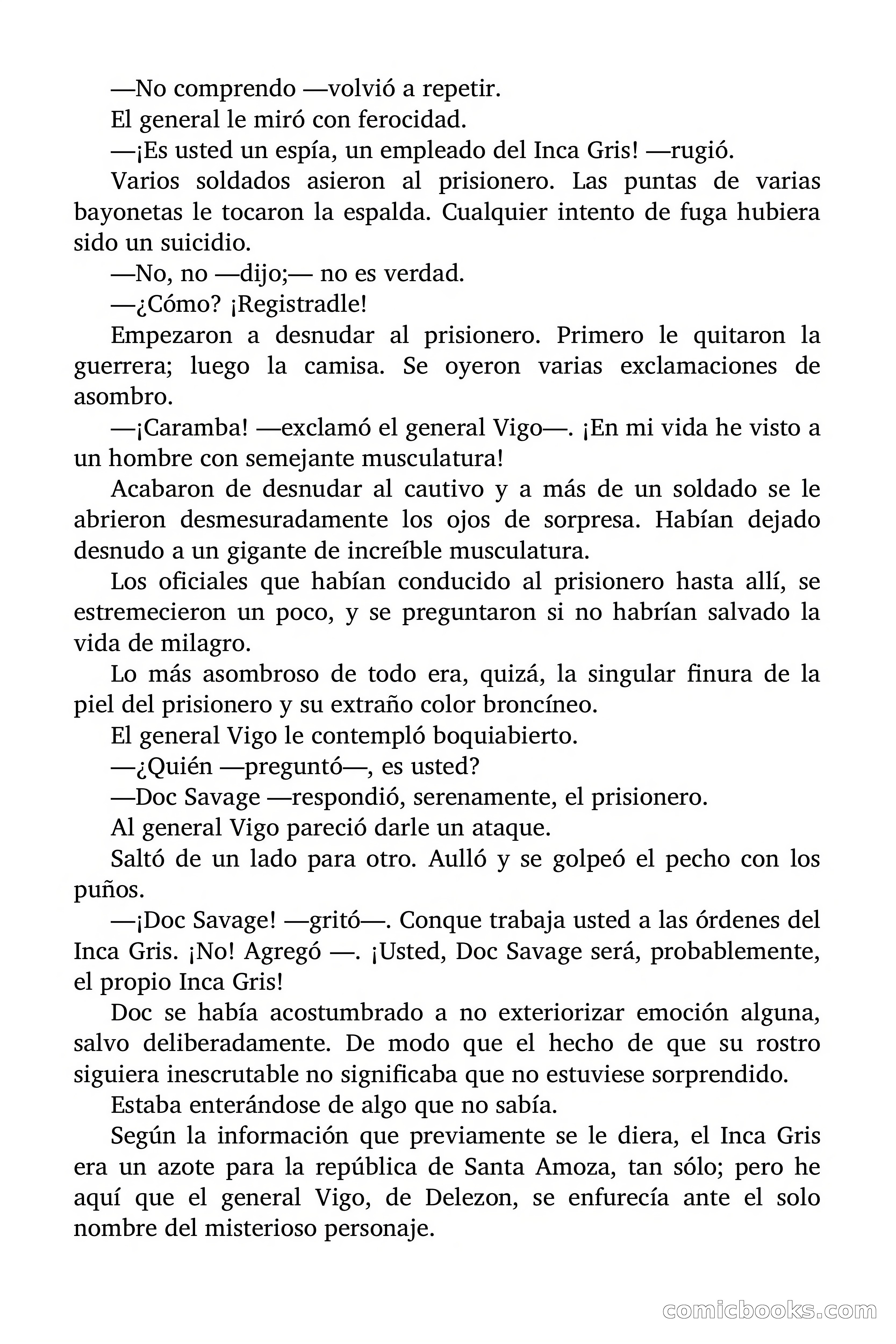 Doc Savage: El Inca Gris — page 82 of 154