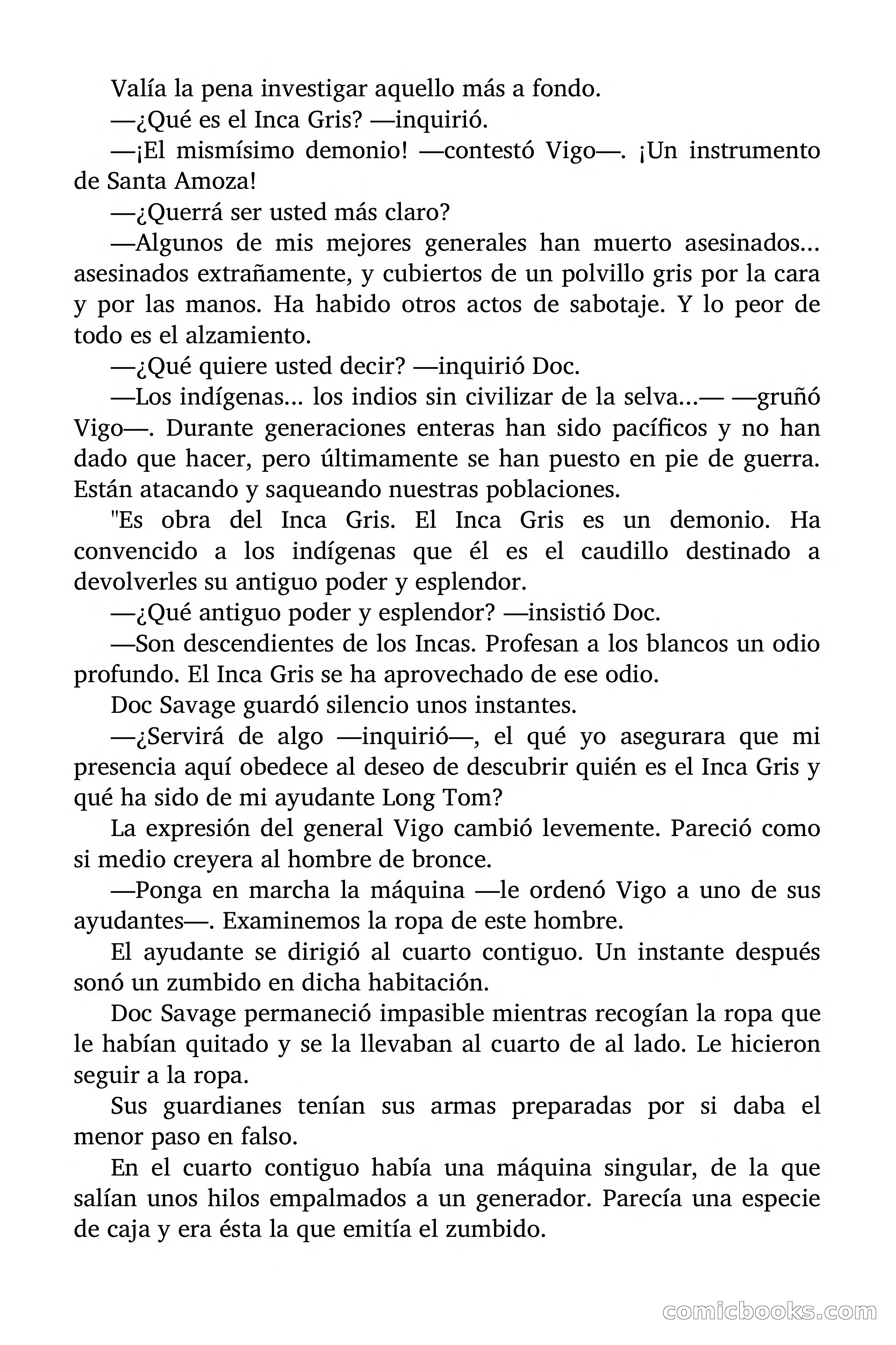 Doc Savage: El Inca Gris — page 83 of 154
