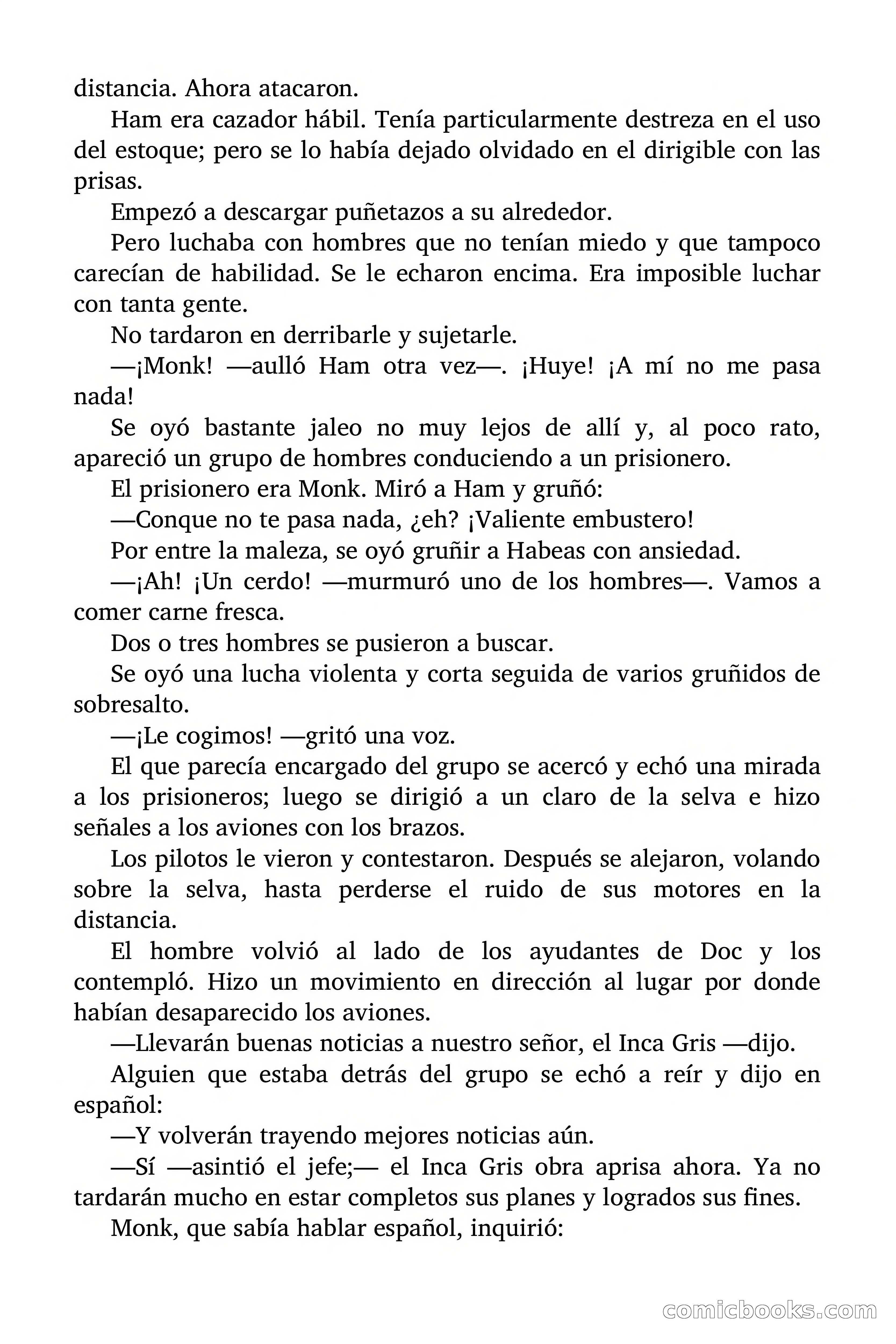 Doc Savage: El Inca Gris — page 93 of 154