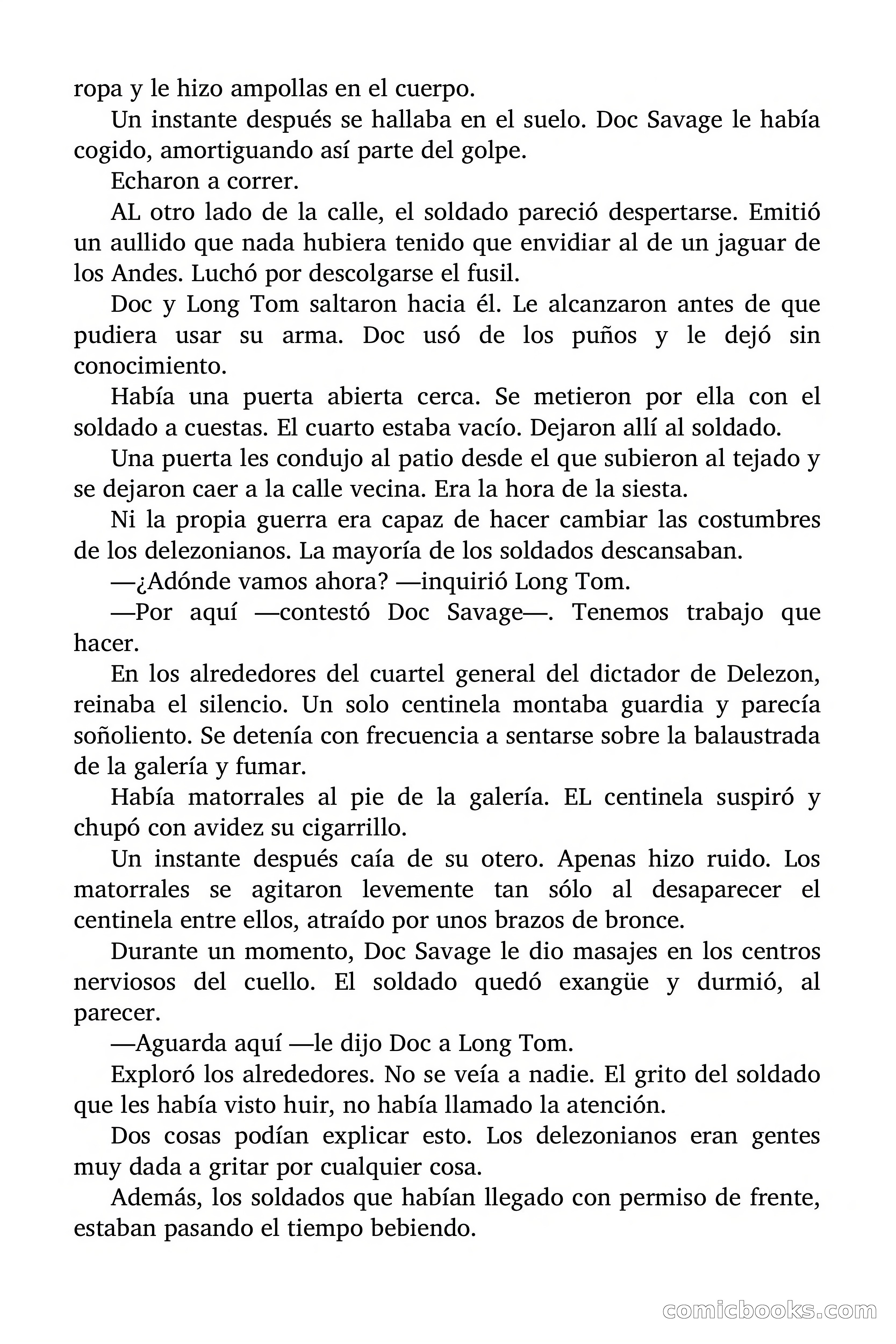 Doc Savage: El Inca Gris — page 98 of 154