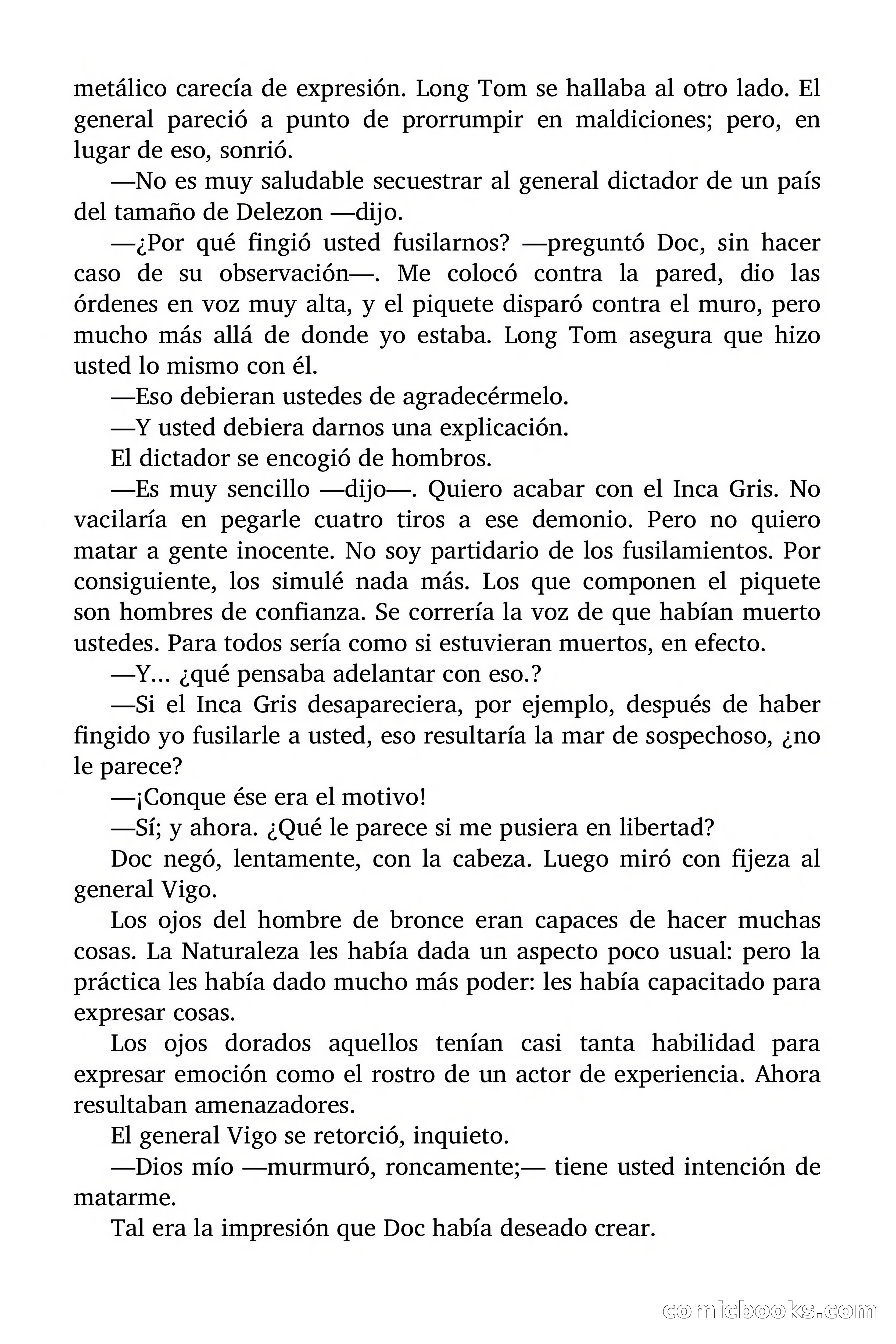 Doc Savage: El Inca Gris — page 100 of 154