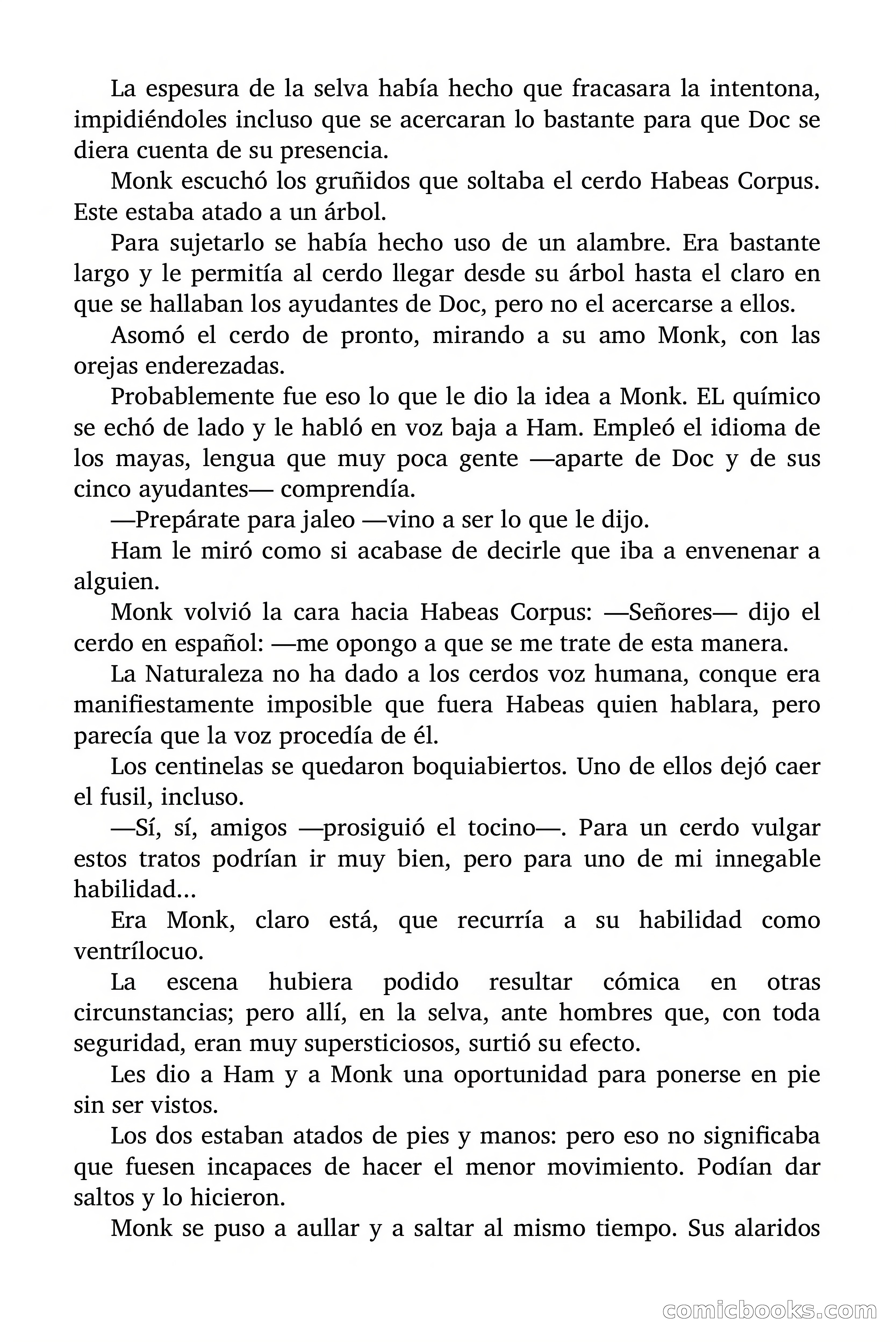 Doc Savage: El Inca Gris — page 107 of 154
