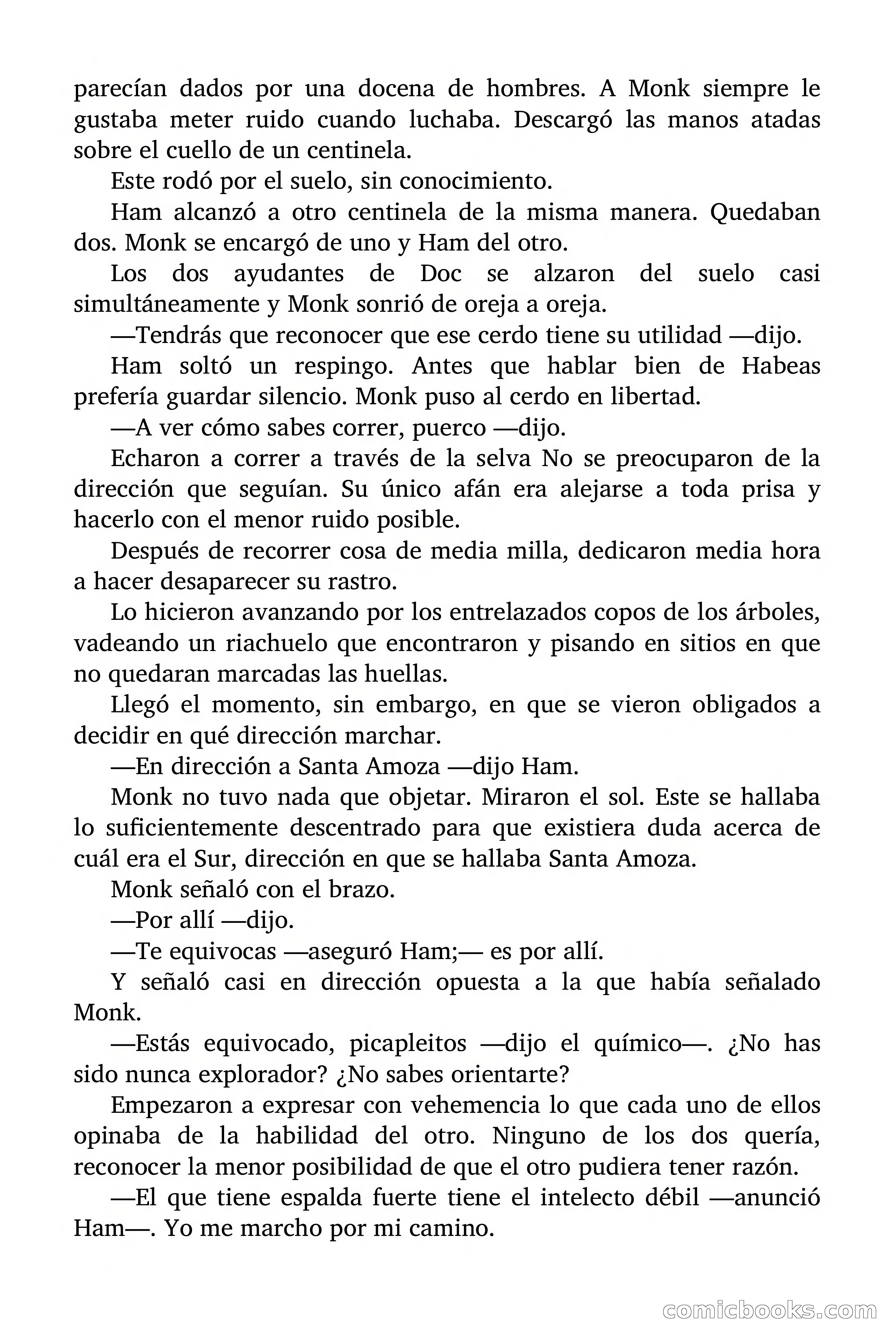 Doc Savage: El Inca Gris — page 108 of 154