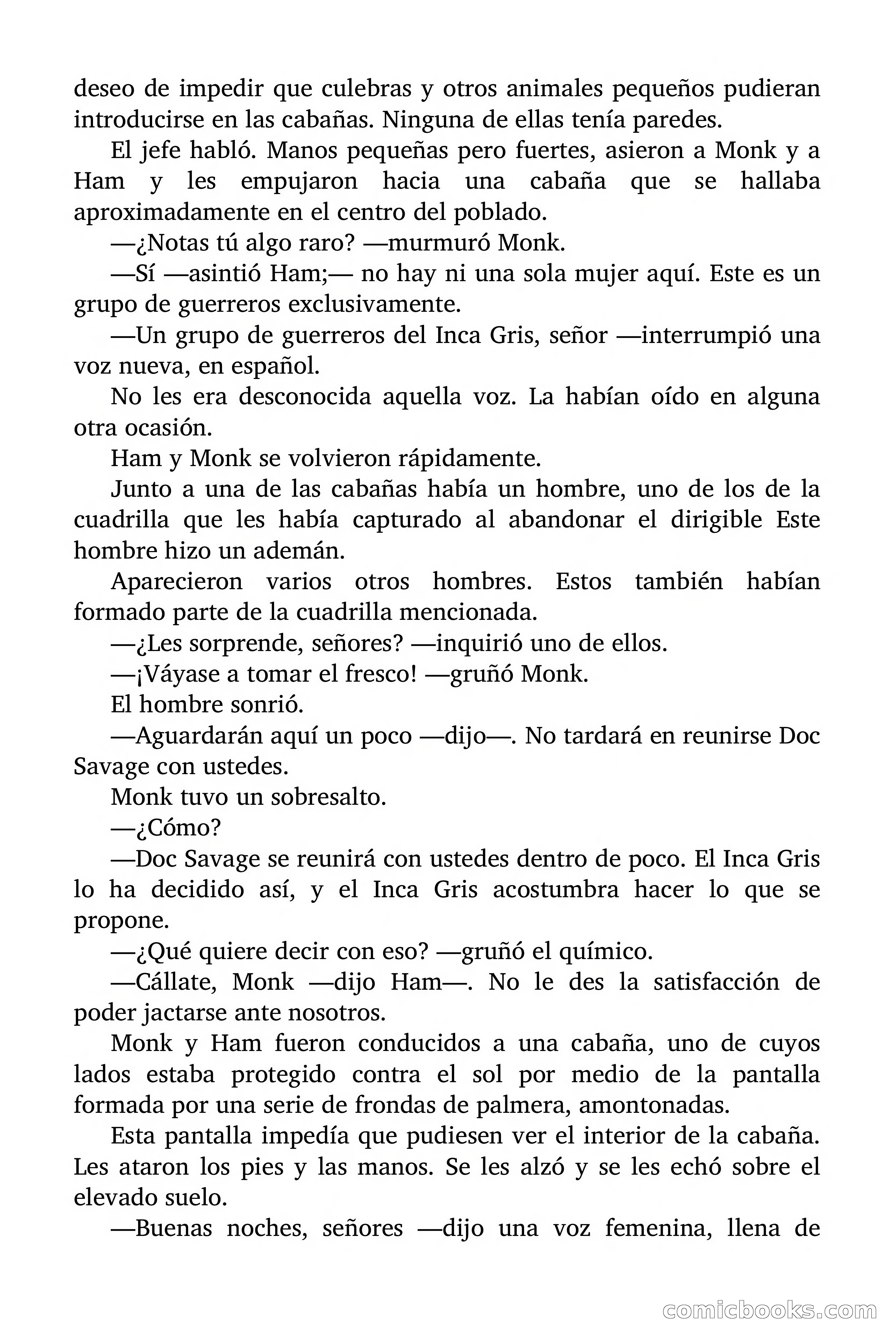 Doc Savage: El Inca Gris — page 117 of 154