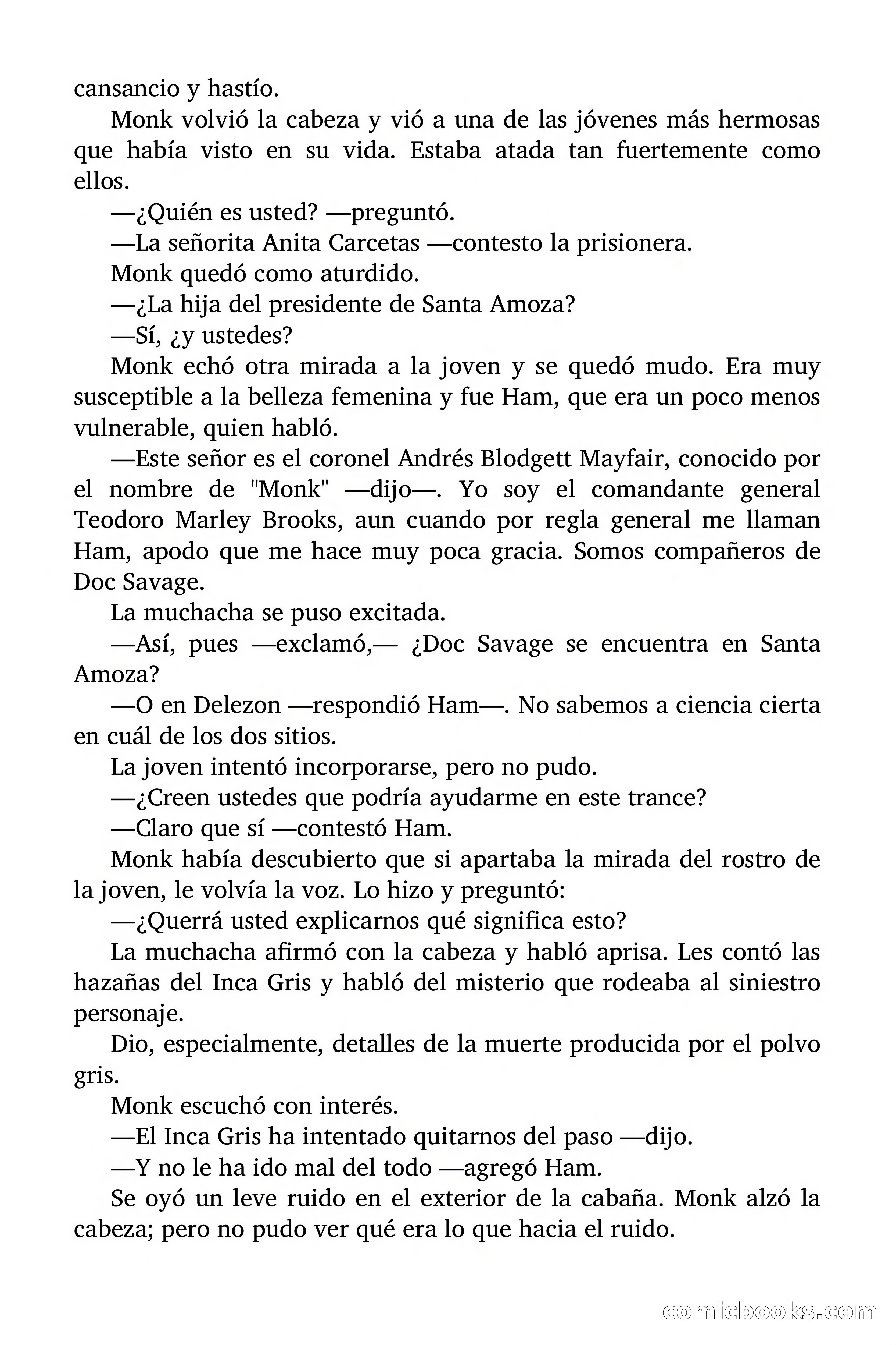 Doc Savage: El Inca Gris — page 118 of 154