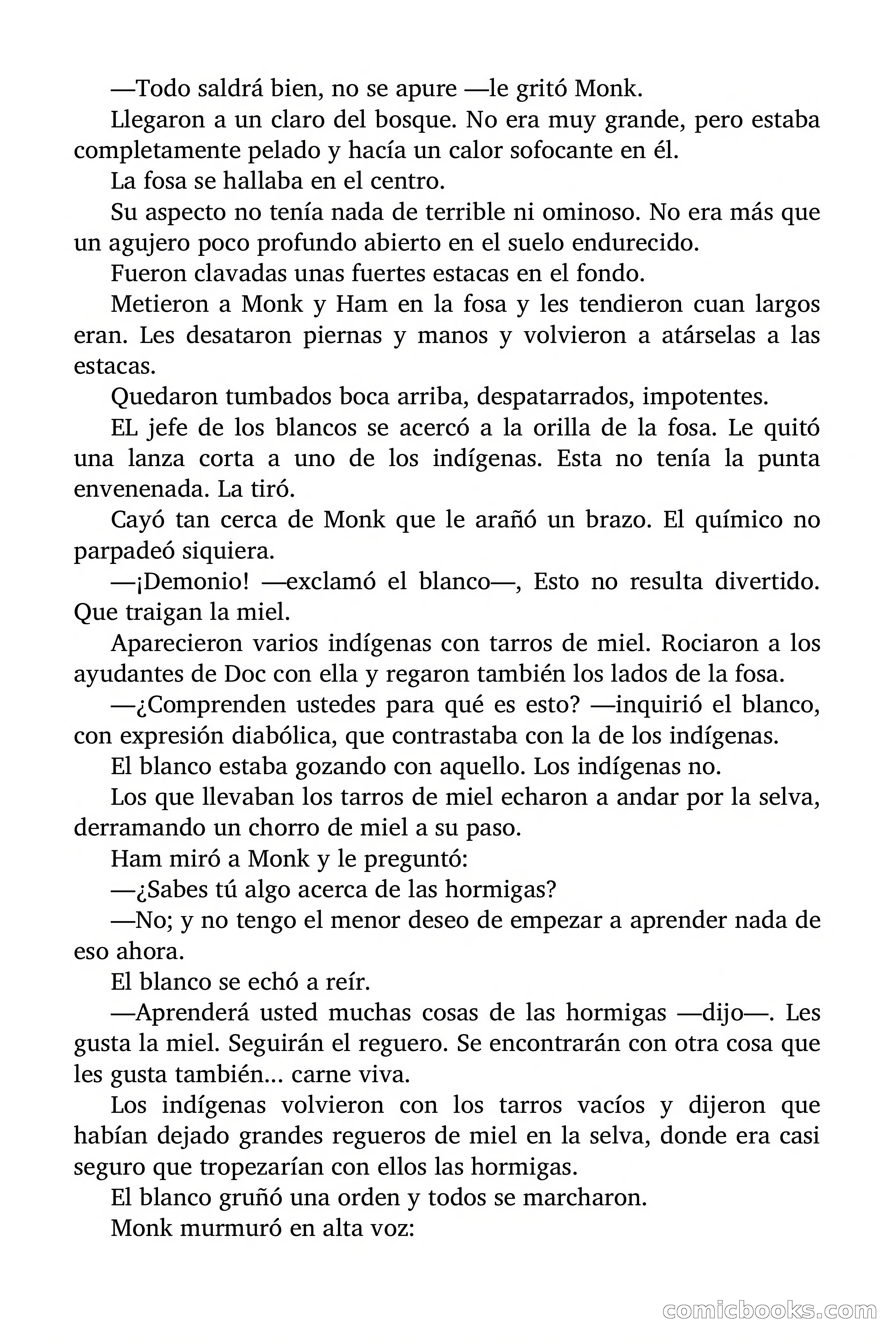 Doc Savage: El Inca Gris — page 121 of 154