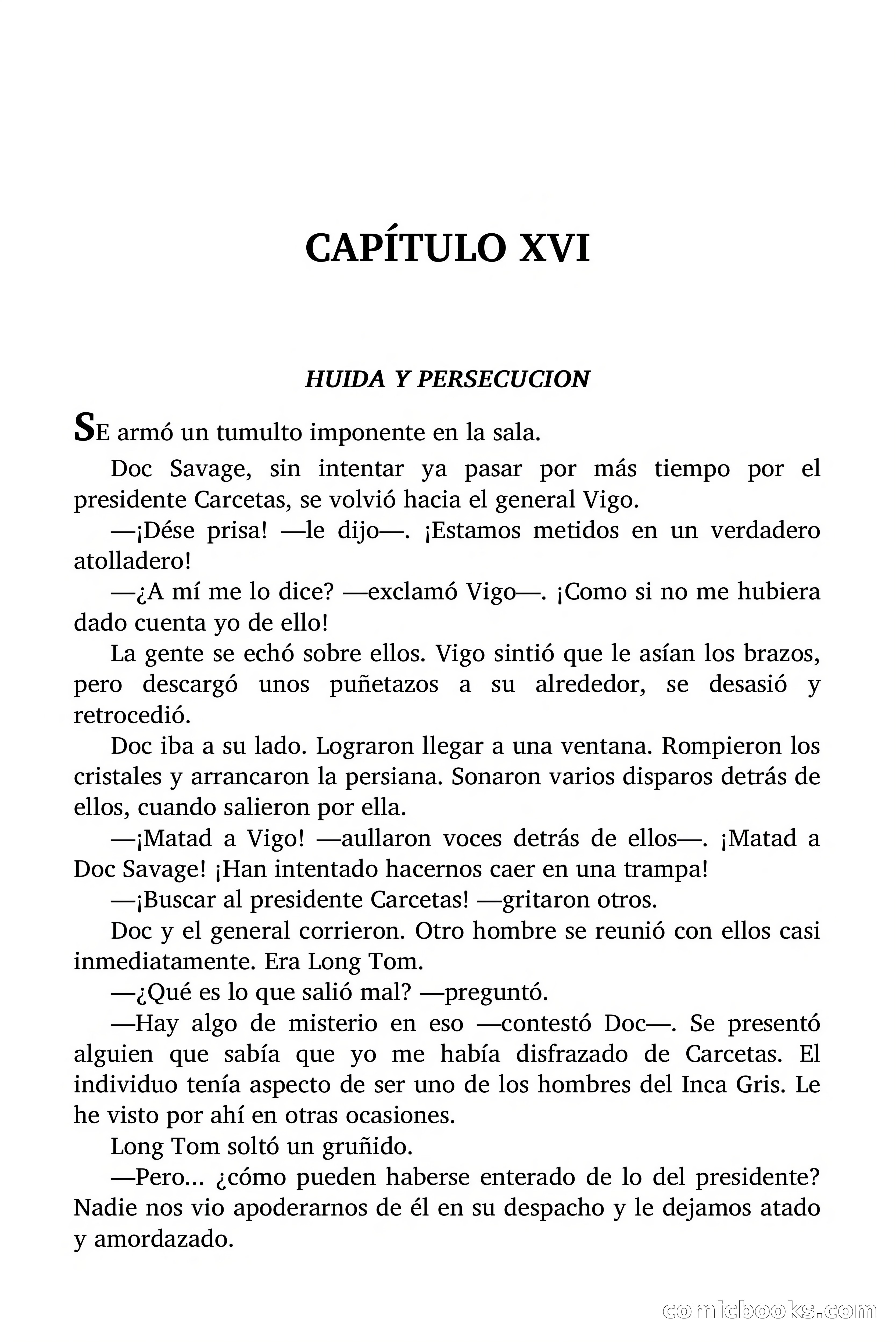 Doc Savage: El Inca Gris — page 132 of 154