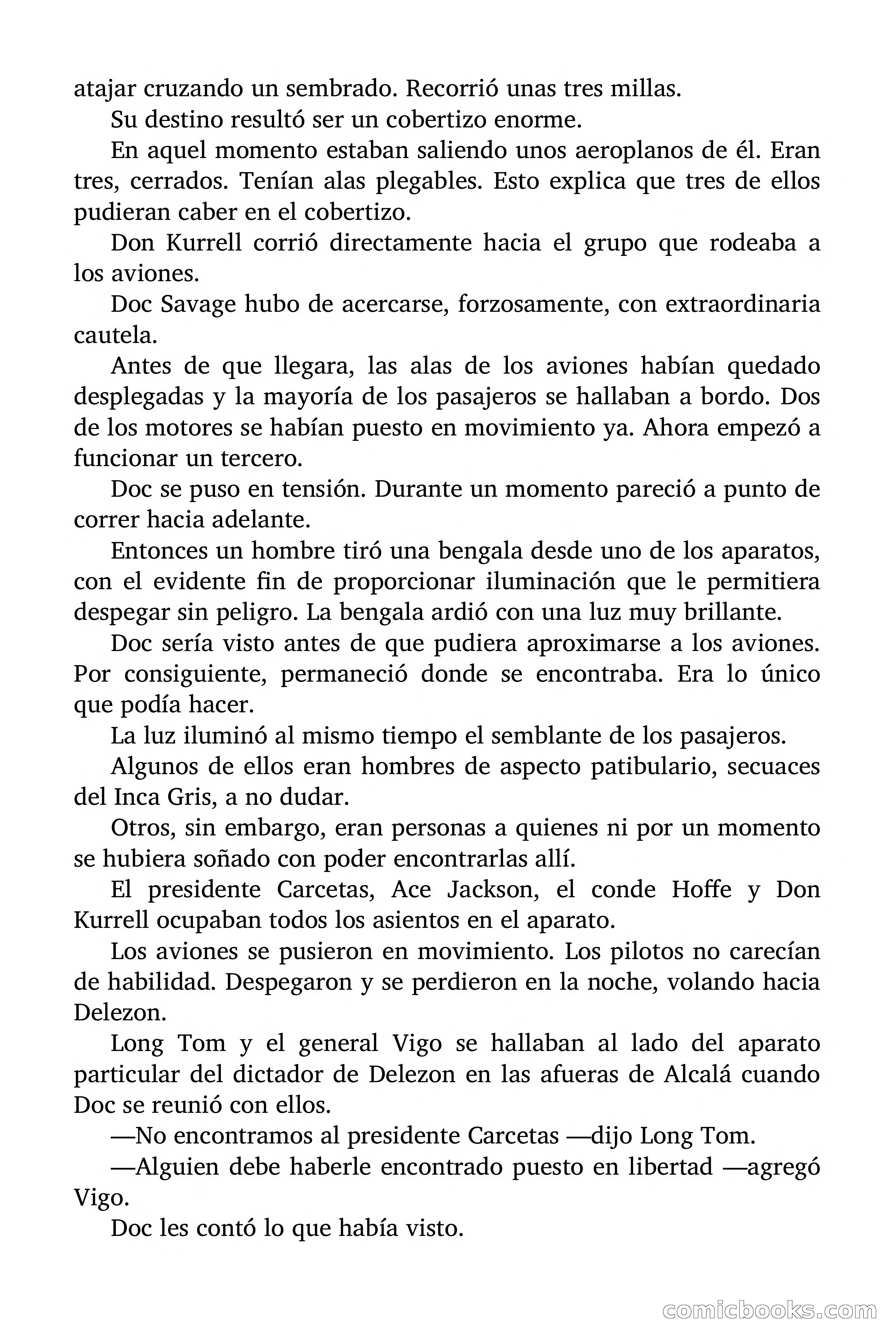 Doc Savage: El Inca Gris — page 134 of 154