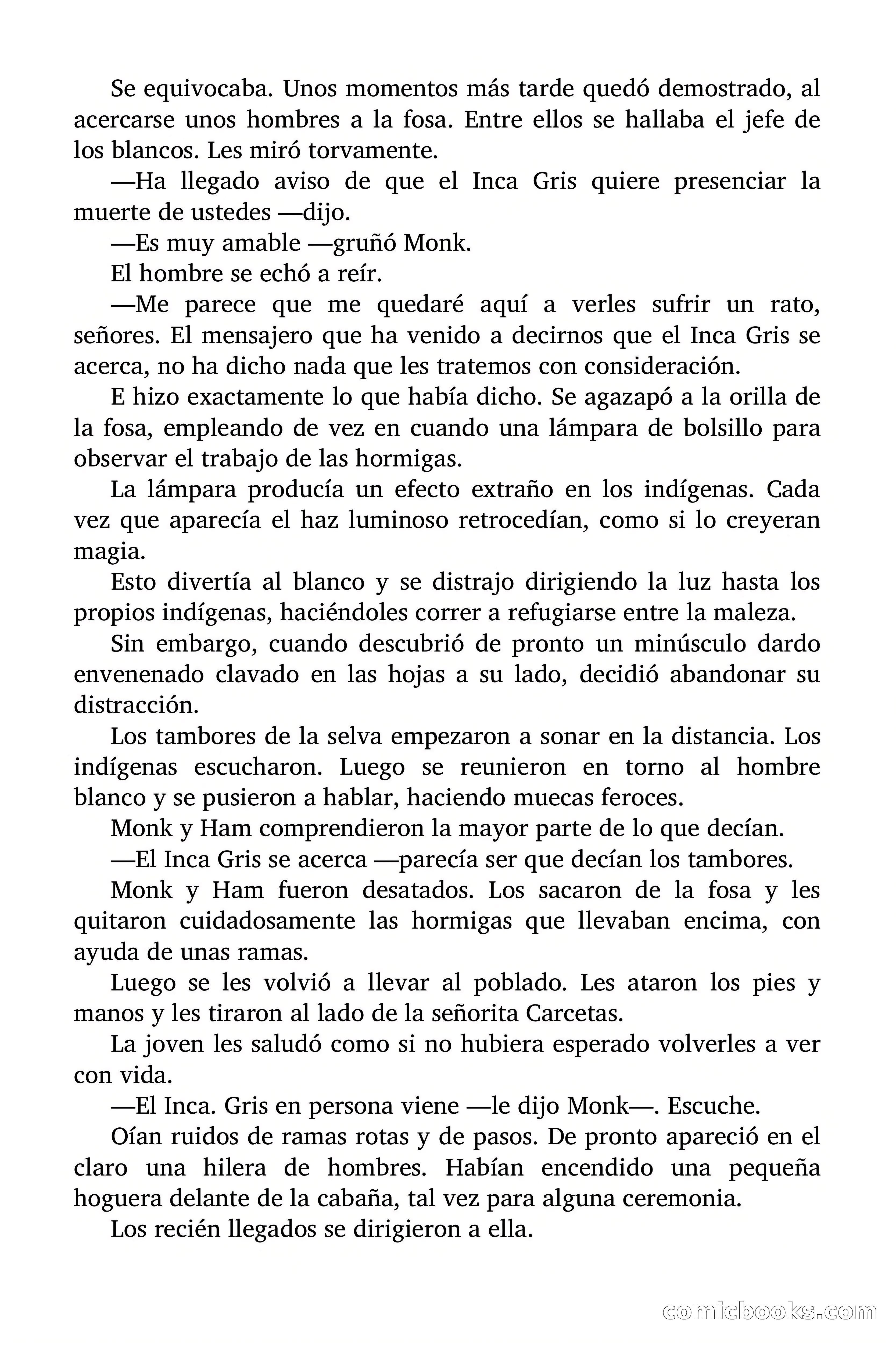 Doc Savage: El Inca Gris — page 139 of 154