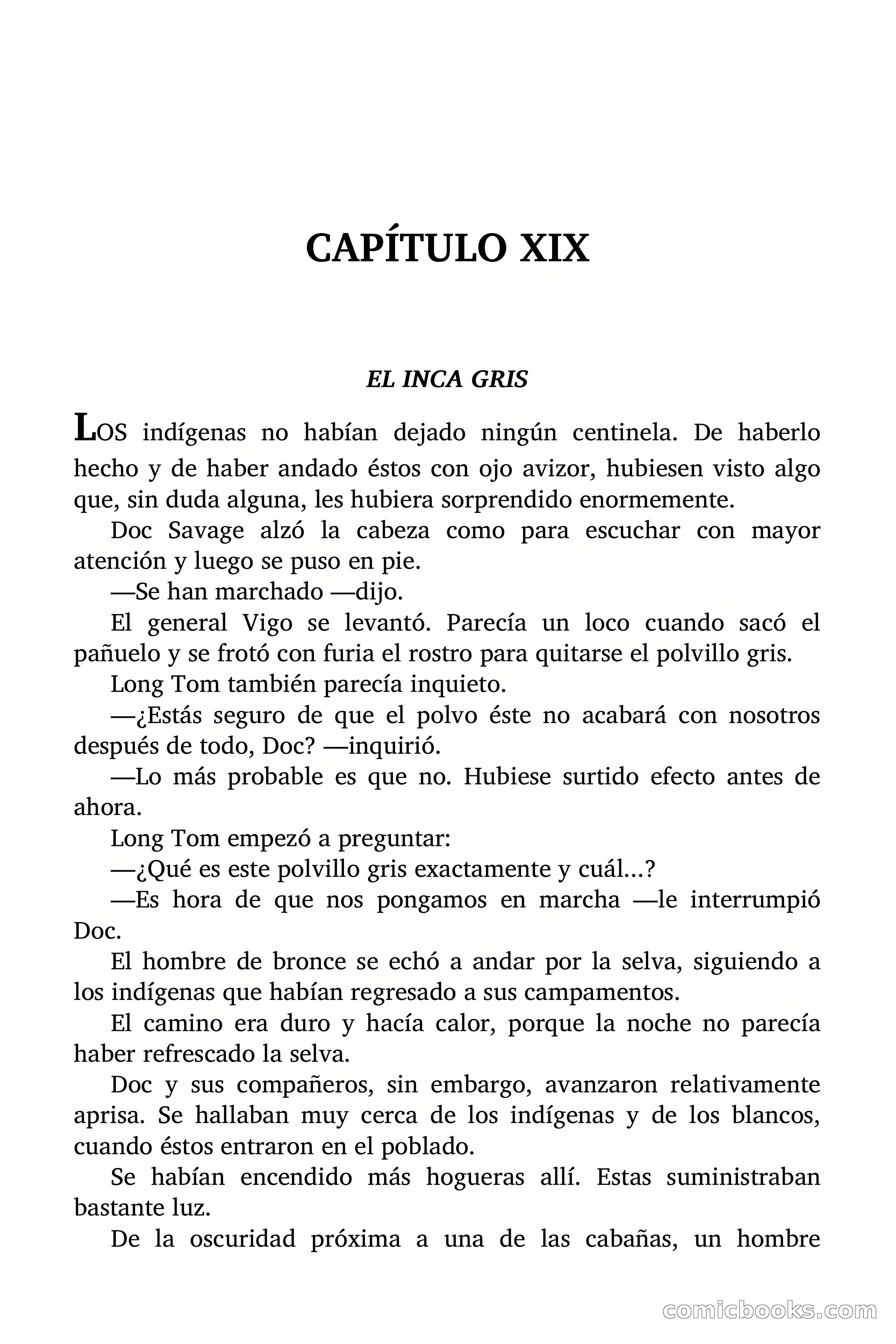 Doc Savage: El Inca Gris — page 146 of 154