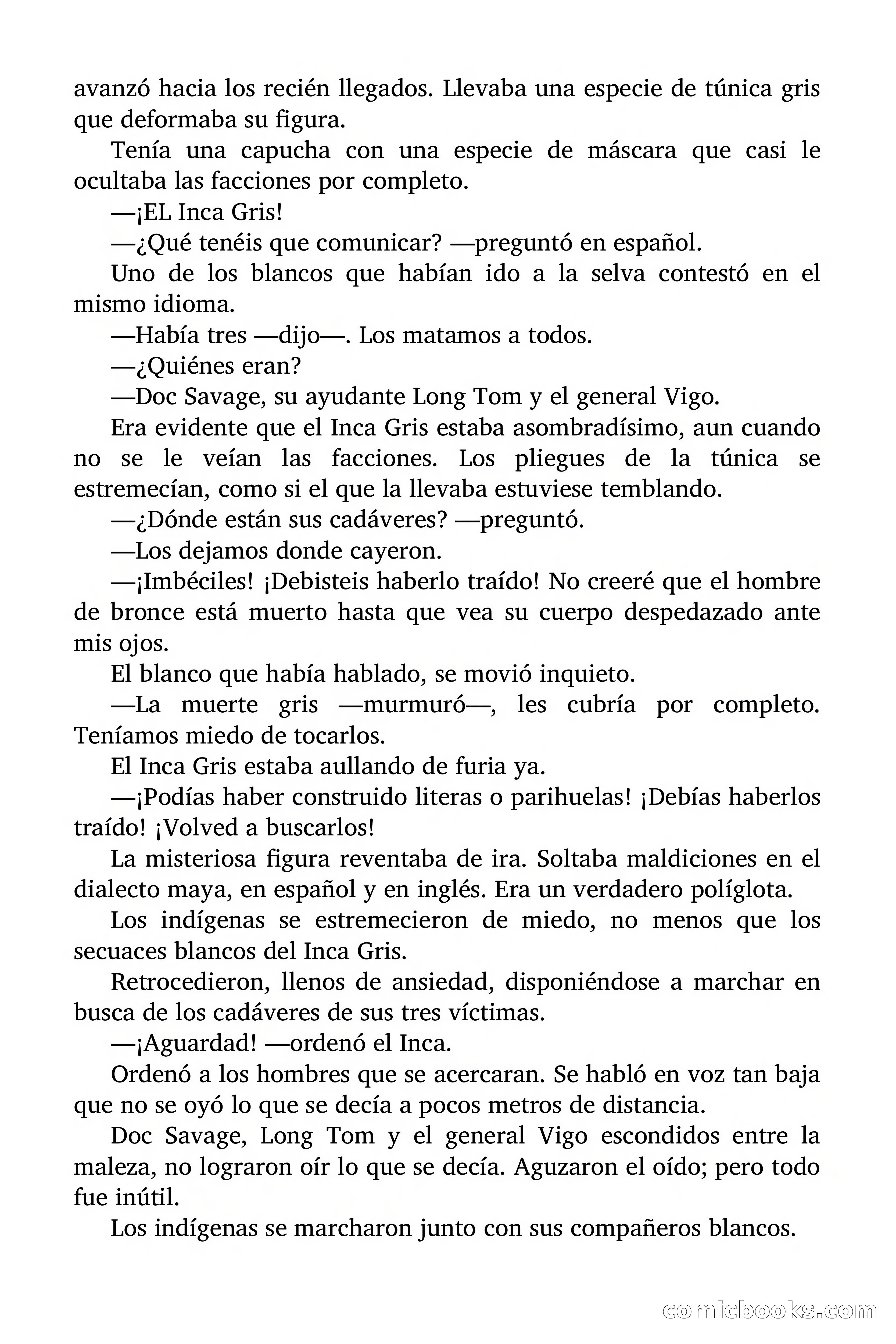 Doc Savage: El Inca Gris — page 147 of 154