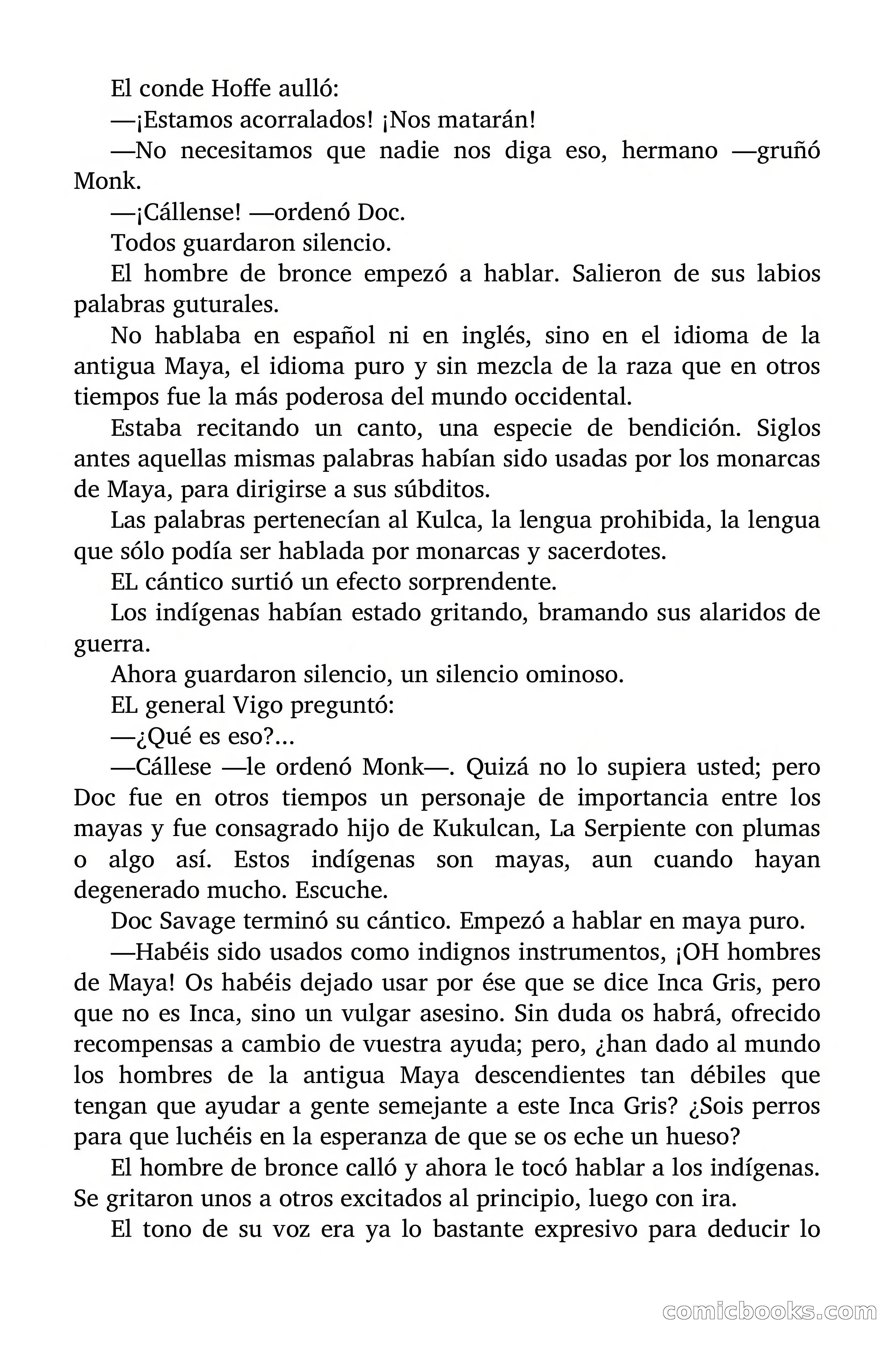 Doc Savage: El Inca Gris — page 150 of 154
