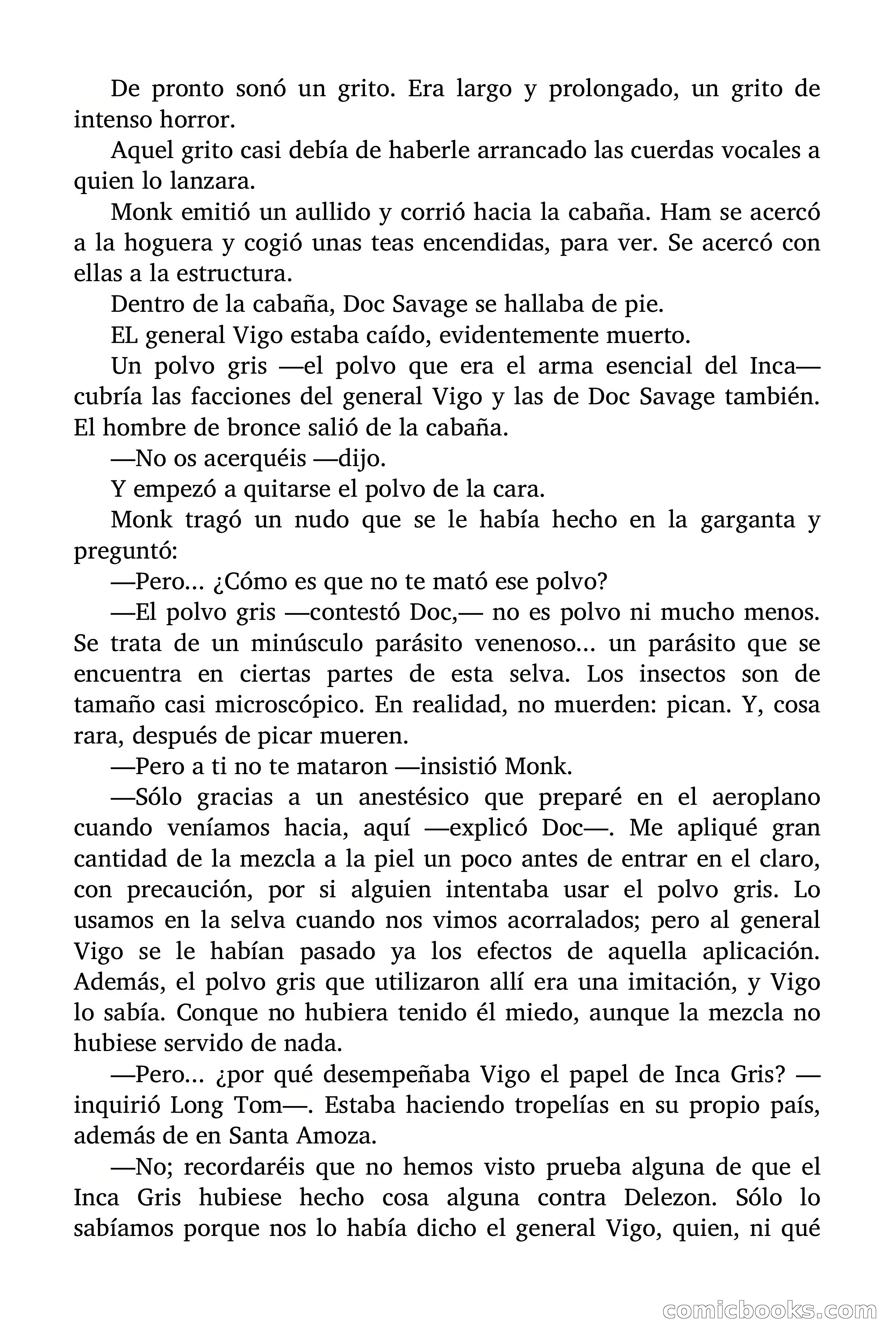 Doc Savage: El Inca Gris — page 152 of 154