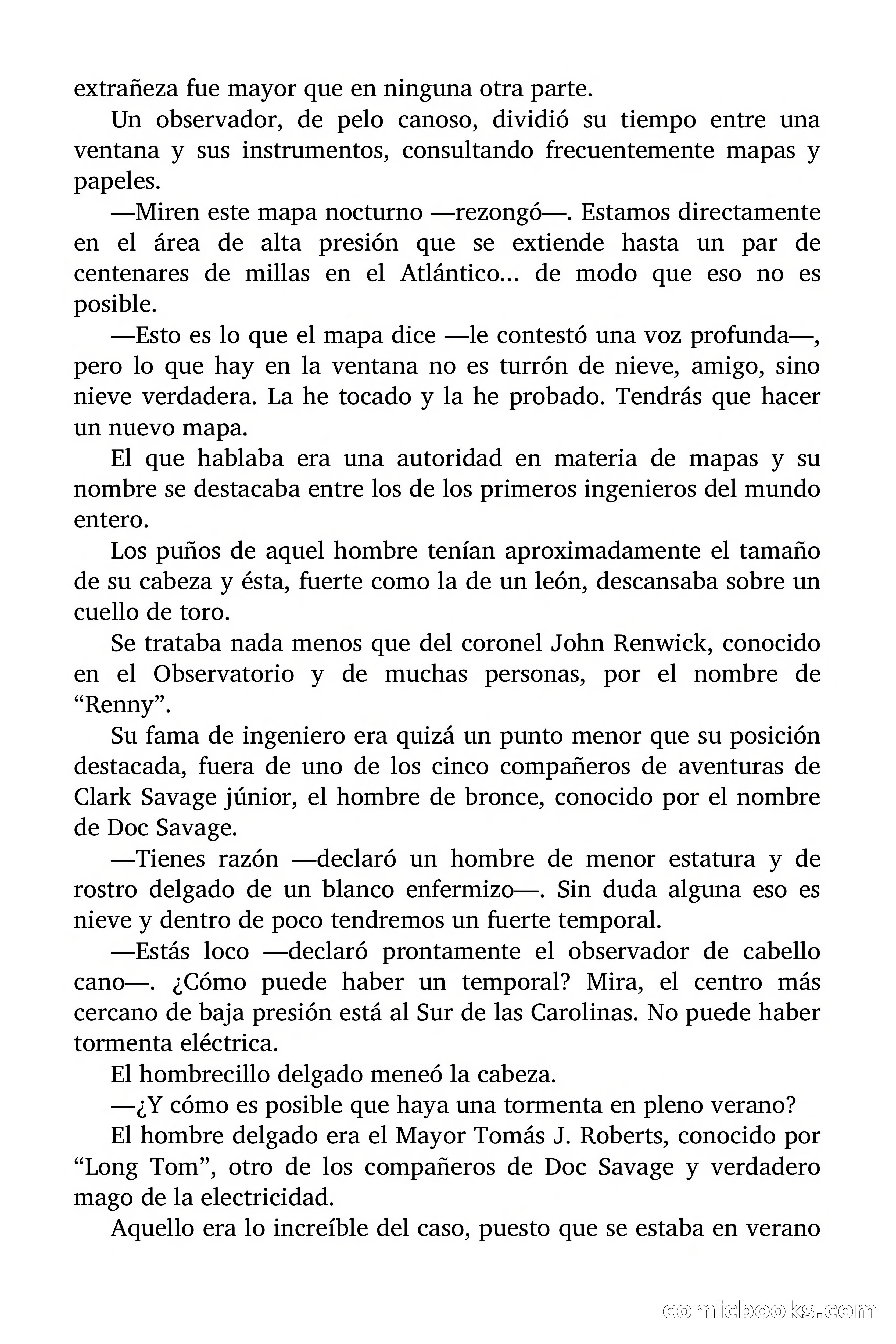 Doc Savage: El espejismo del crimen — page 4 of 167