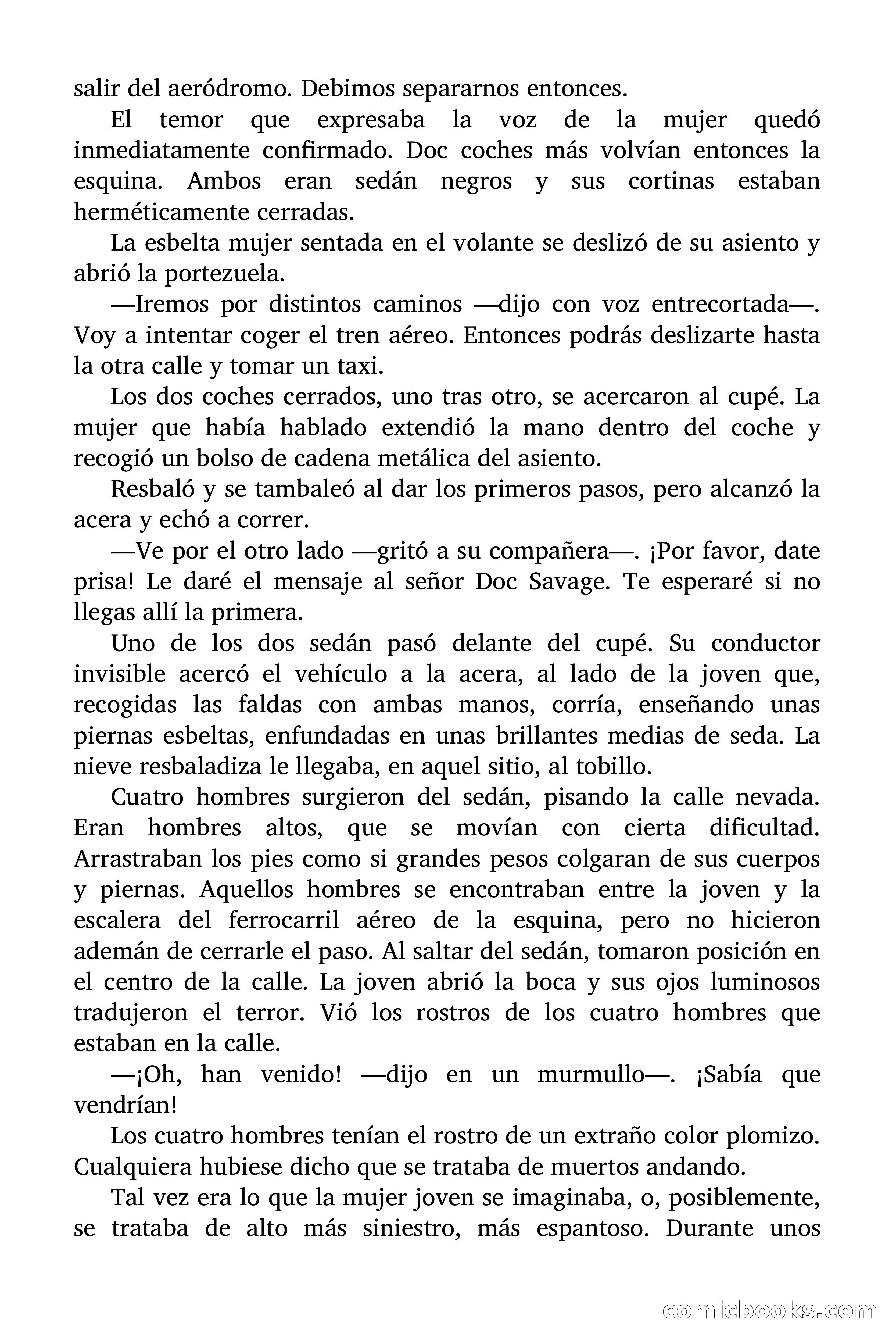 Doc Savage: El espejismo del crimen — page 6 of 167