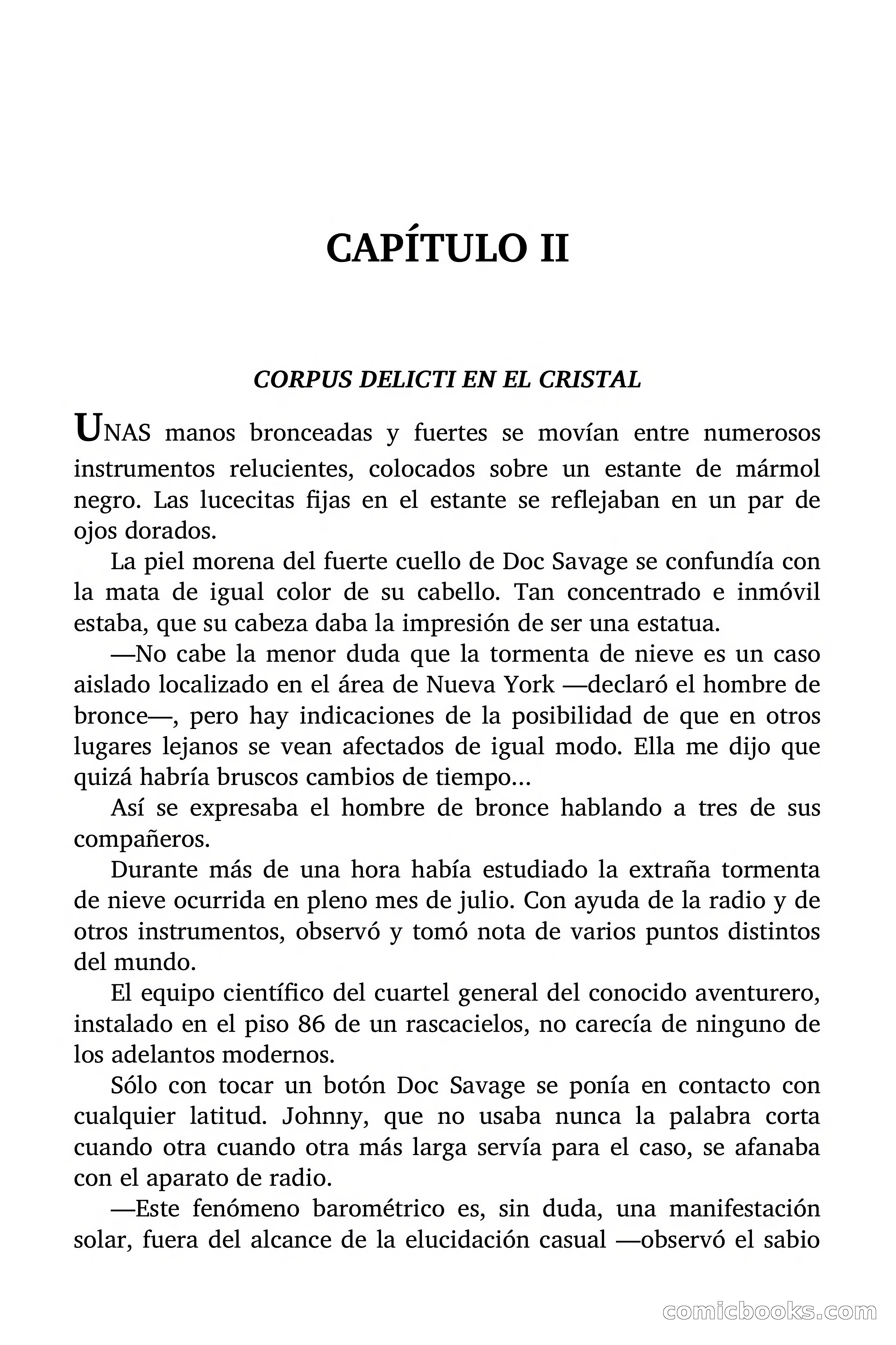 Doc Savage: El espejismo del crimen — page 11 of 167