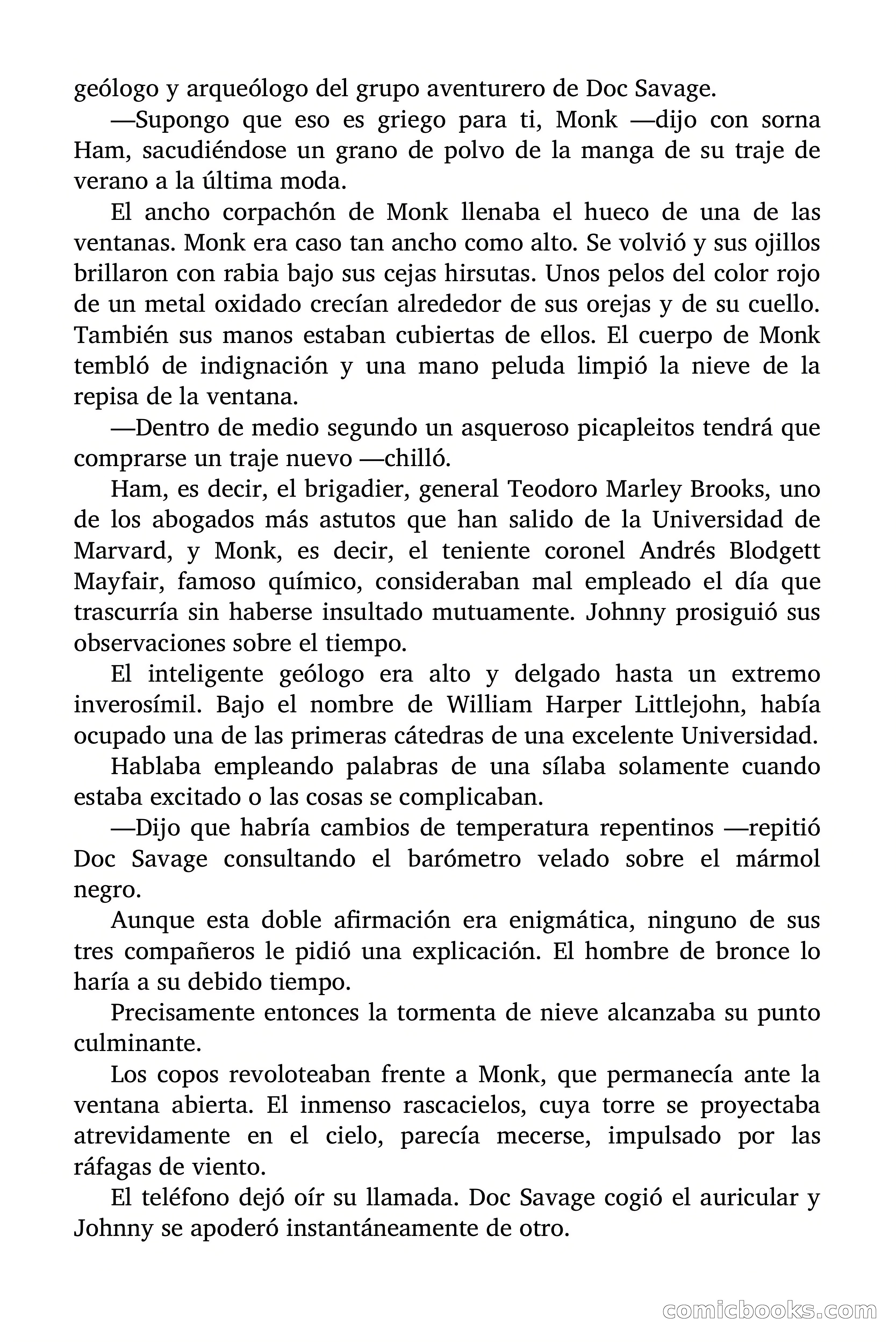 Doc Savage: El espejismo del crimen — page 12 of 167