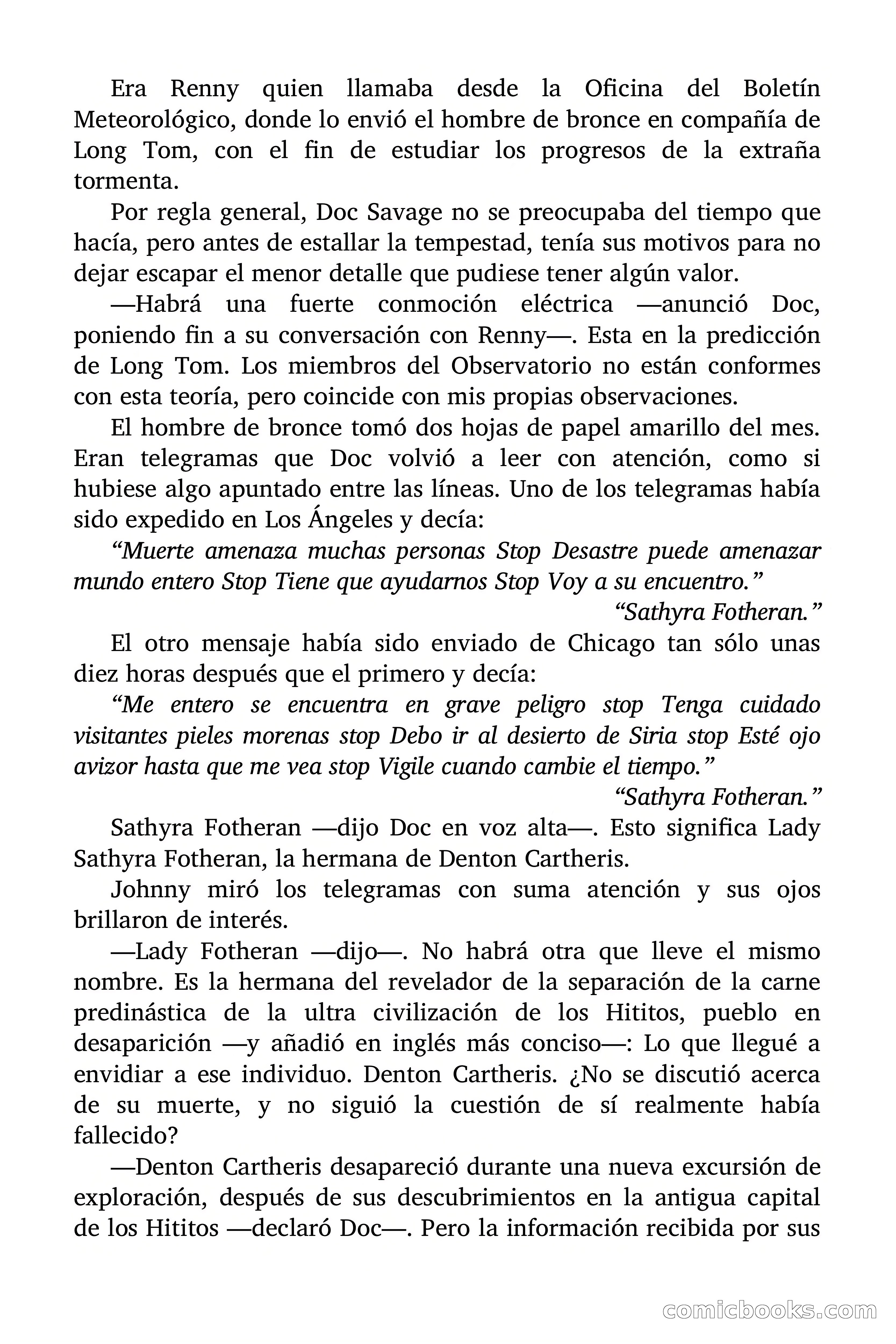 Doc Savage: El espejismo del crimen — page 13 of 167