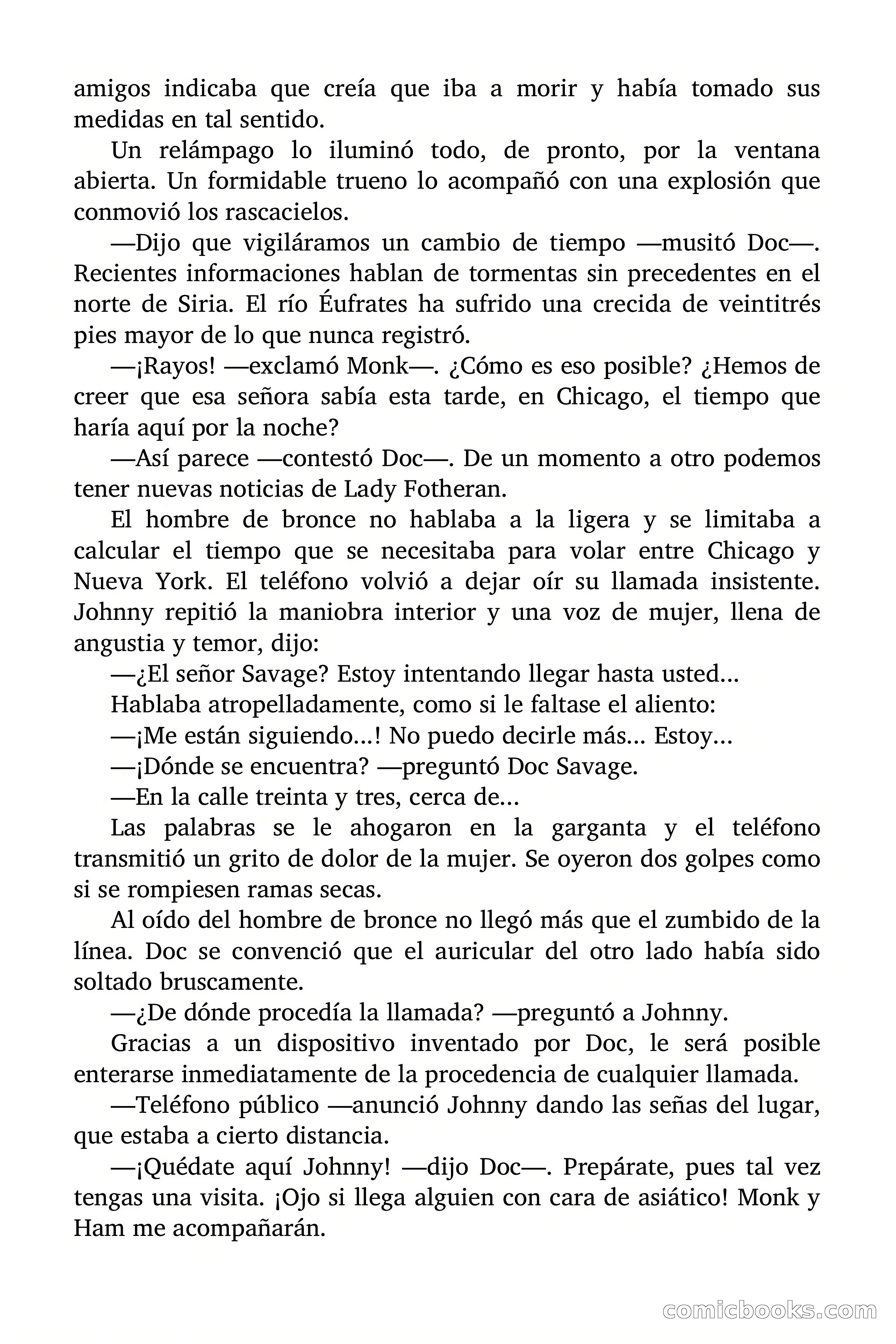 Doc Savage: El espejismo del crimen — page 14 of 167