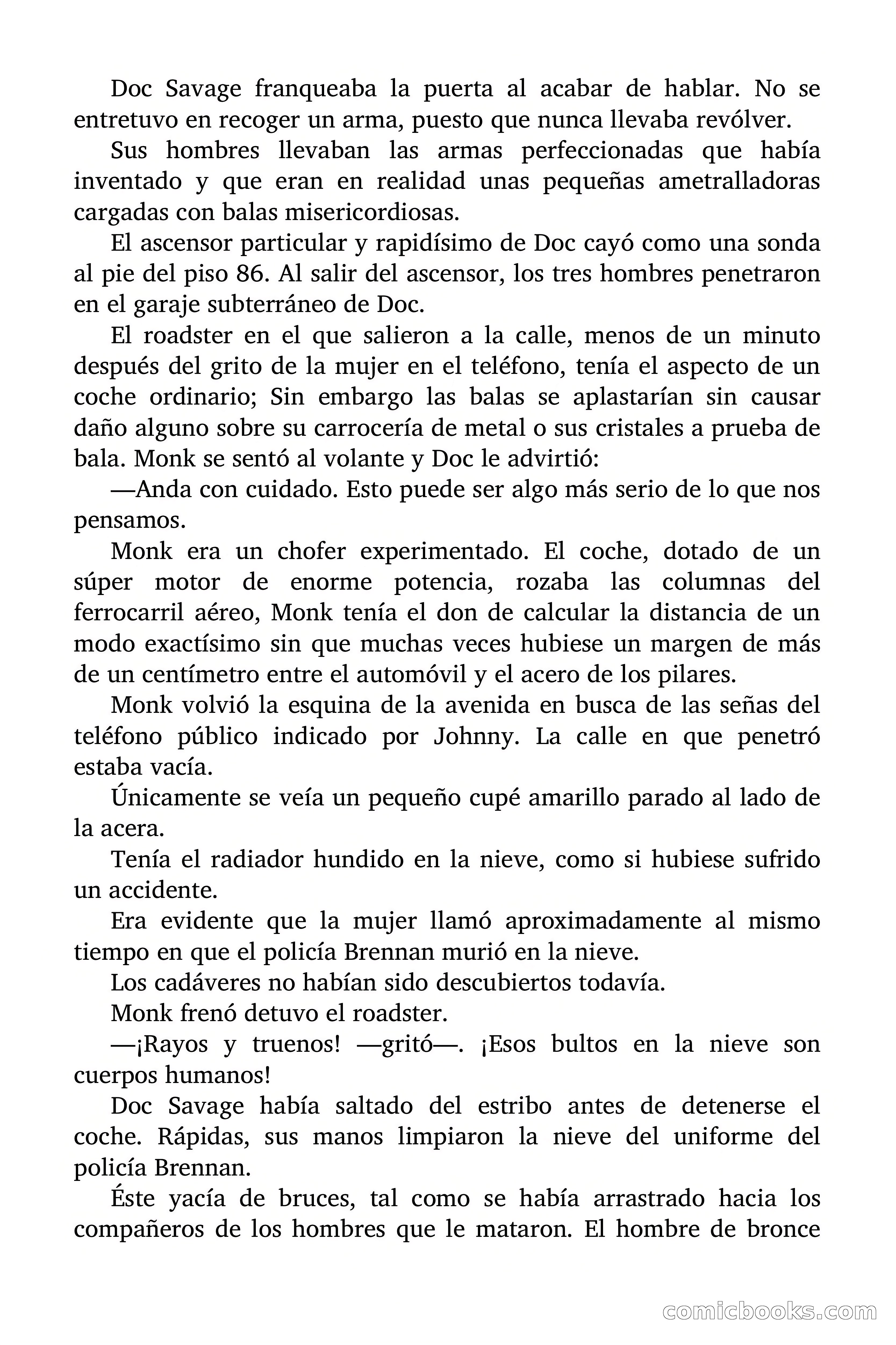 Doc Savage: El espejismo del crimen — page 15 of 167