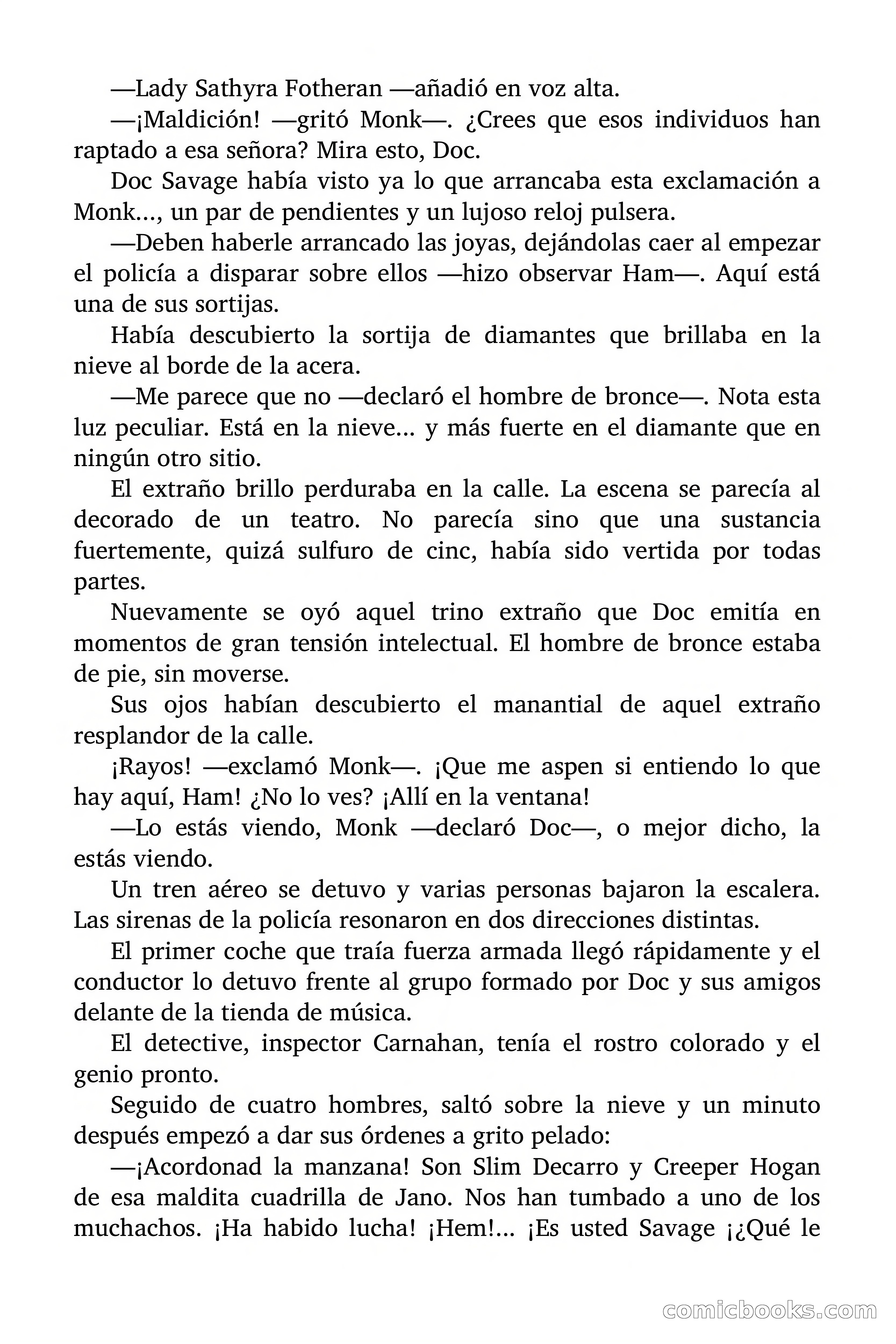 Doc Savage: El espejismo del crimen — page 17 of 167